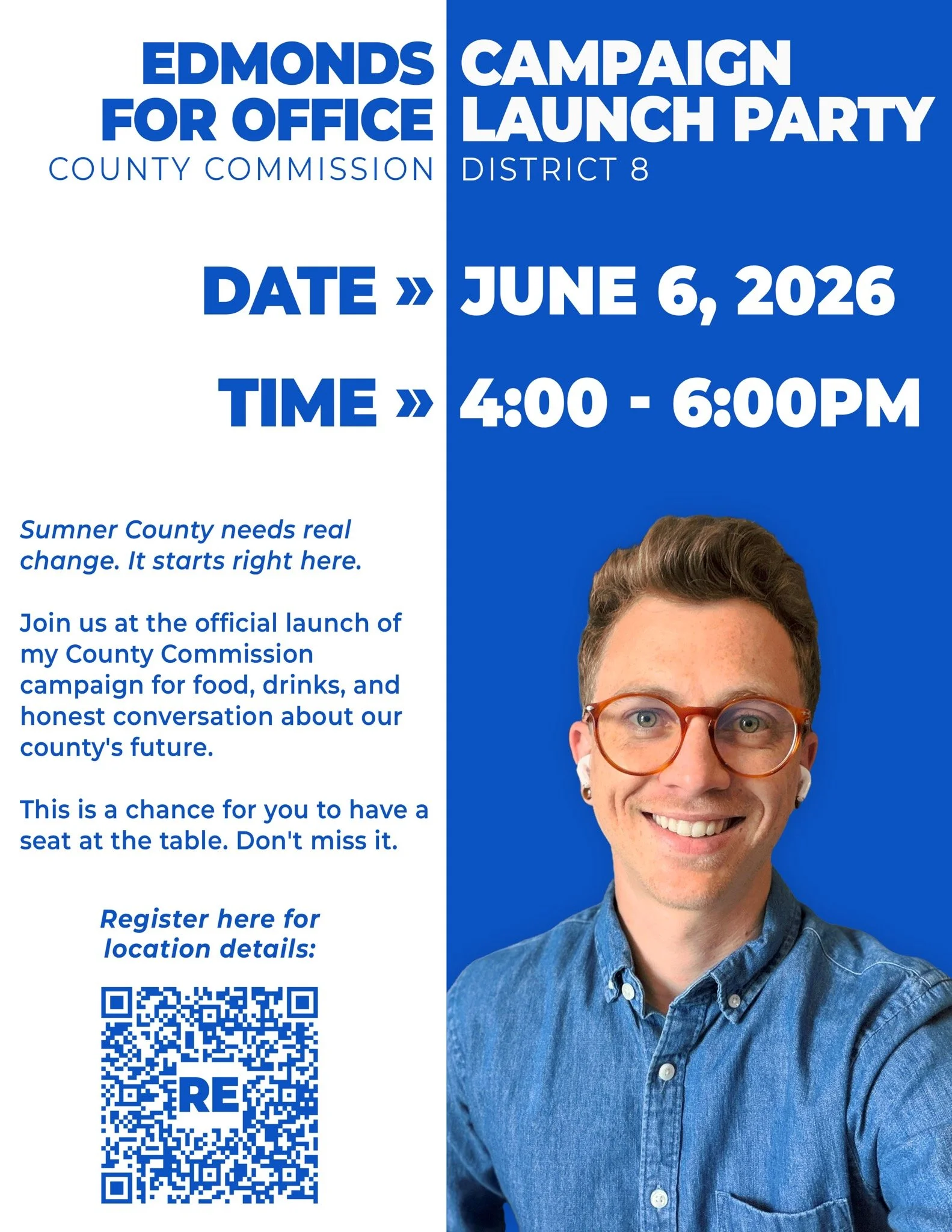 Campaign Launch: Rory Edmonds