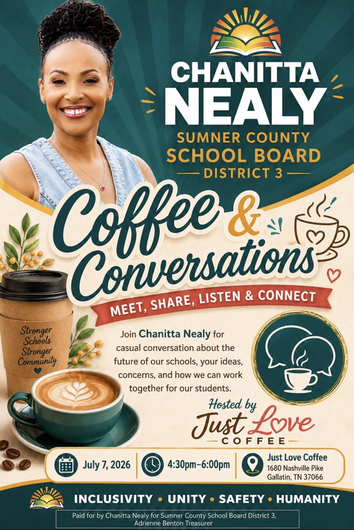 Chanitta Nealy: Coffee & Conversations