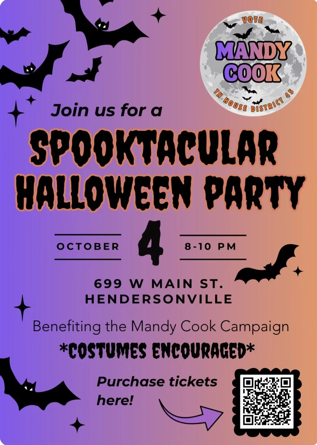 Mandy Cook Halloween Party