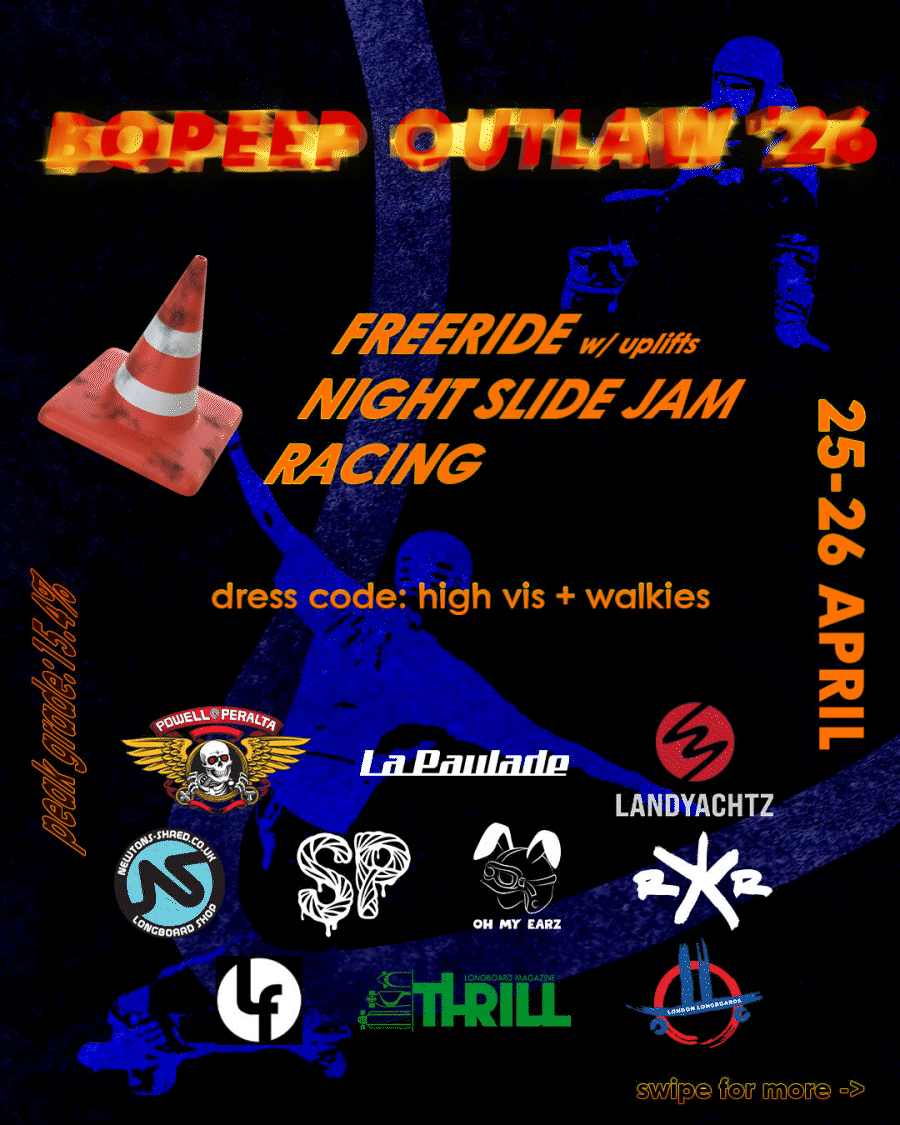 LONDON LONGBOARDS - POSTER