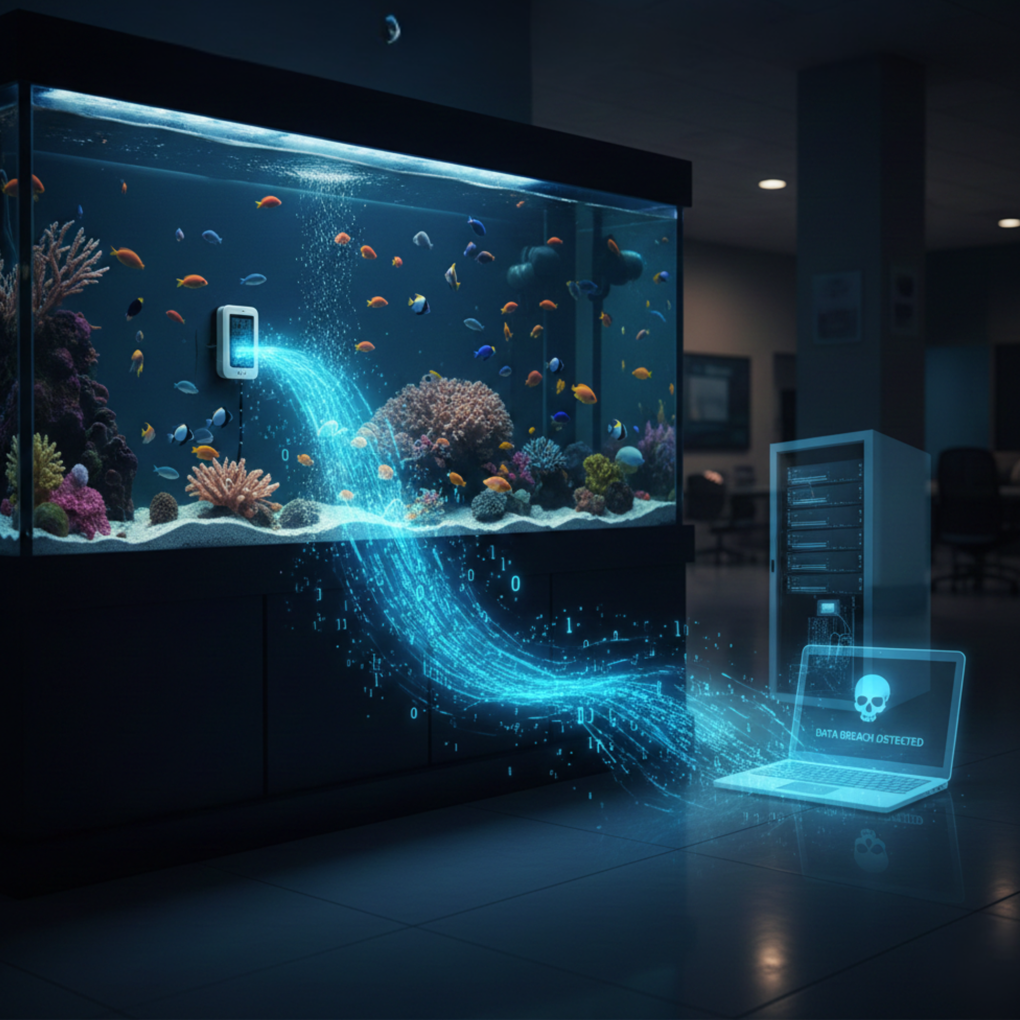 Why a Fish Tank Just Stole Your Data 