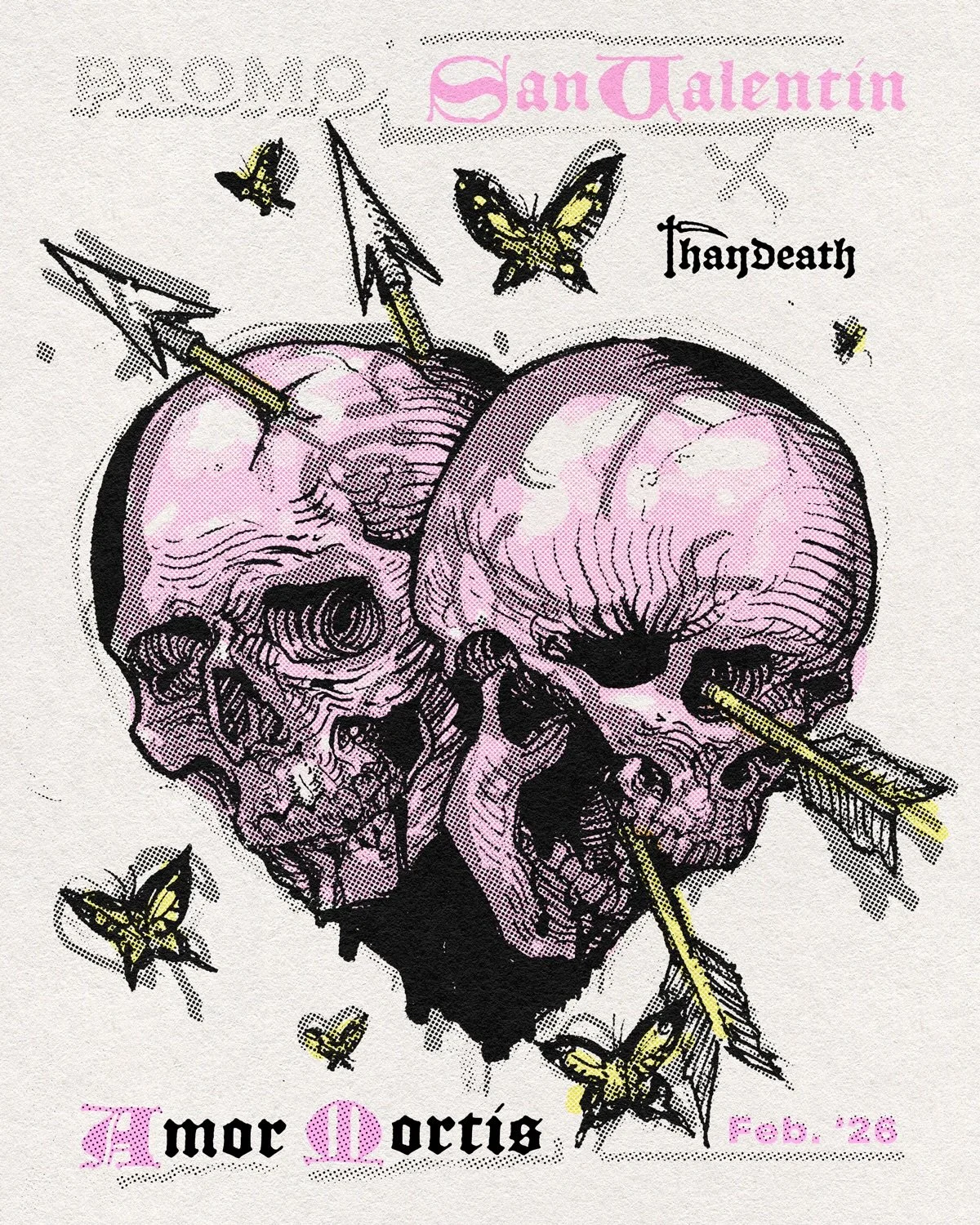 AMOR MORTIS// Promo de San Valent&iacute;n en citas de matching tattoos y sesiones completas. Agenda en link de la bio #engravingtattoo #promosanvalentin