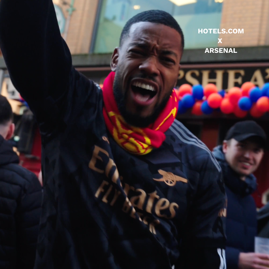 Hotels.com x Arsenal
