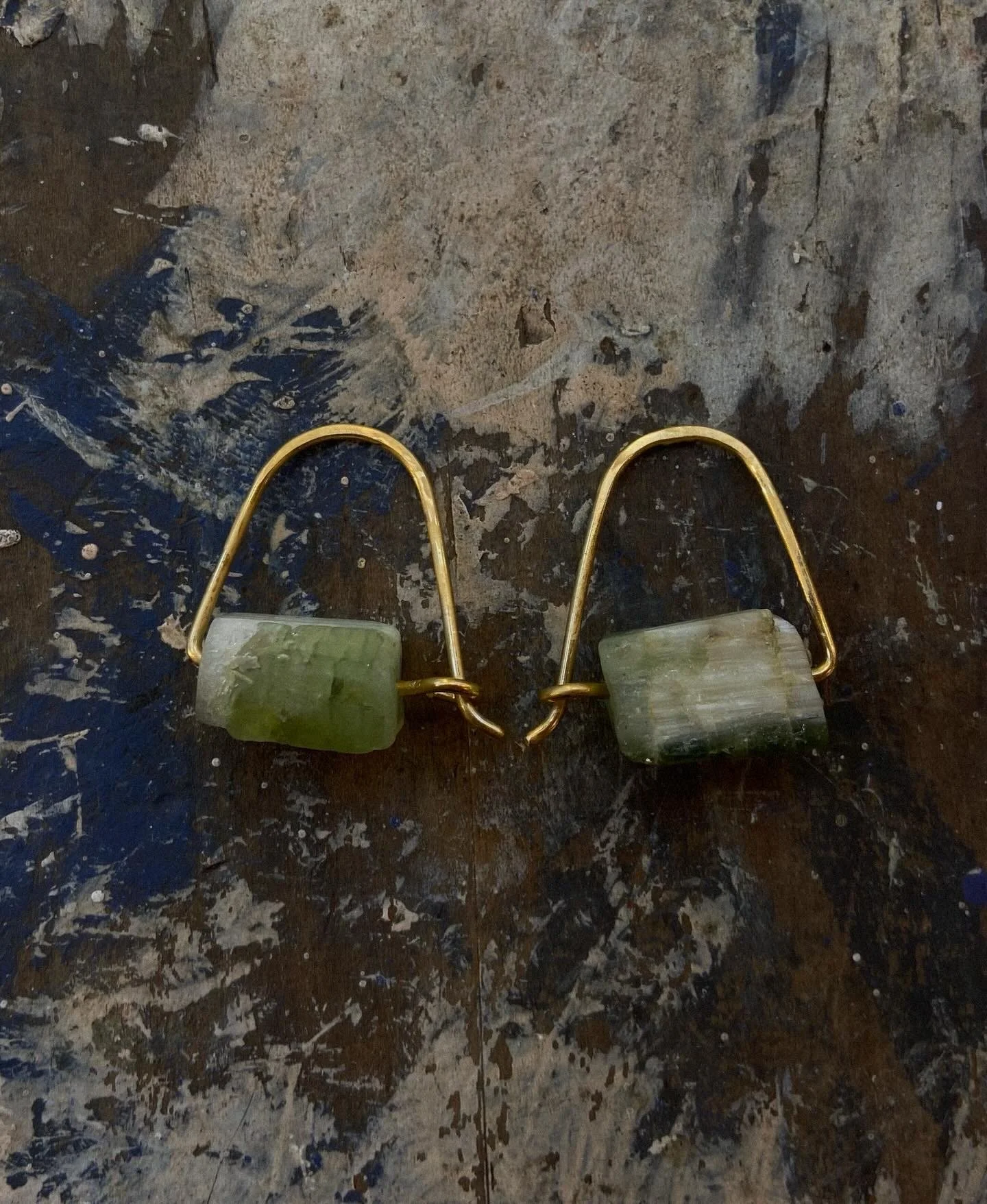 Tourmaline earrings