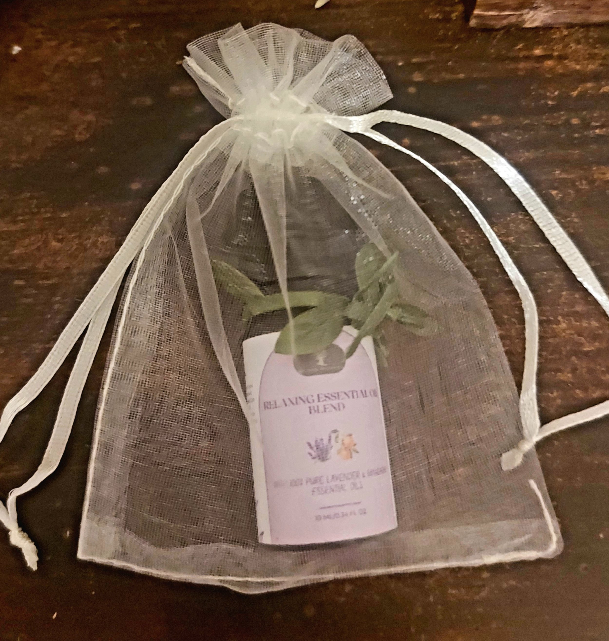 Aromatherapy blend in a sheer bag.jpg