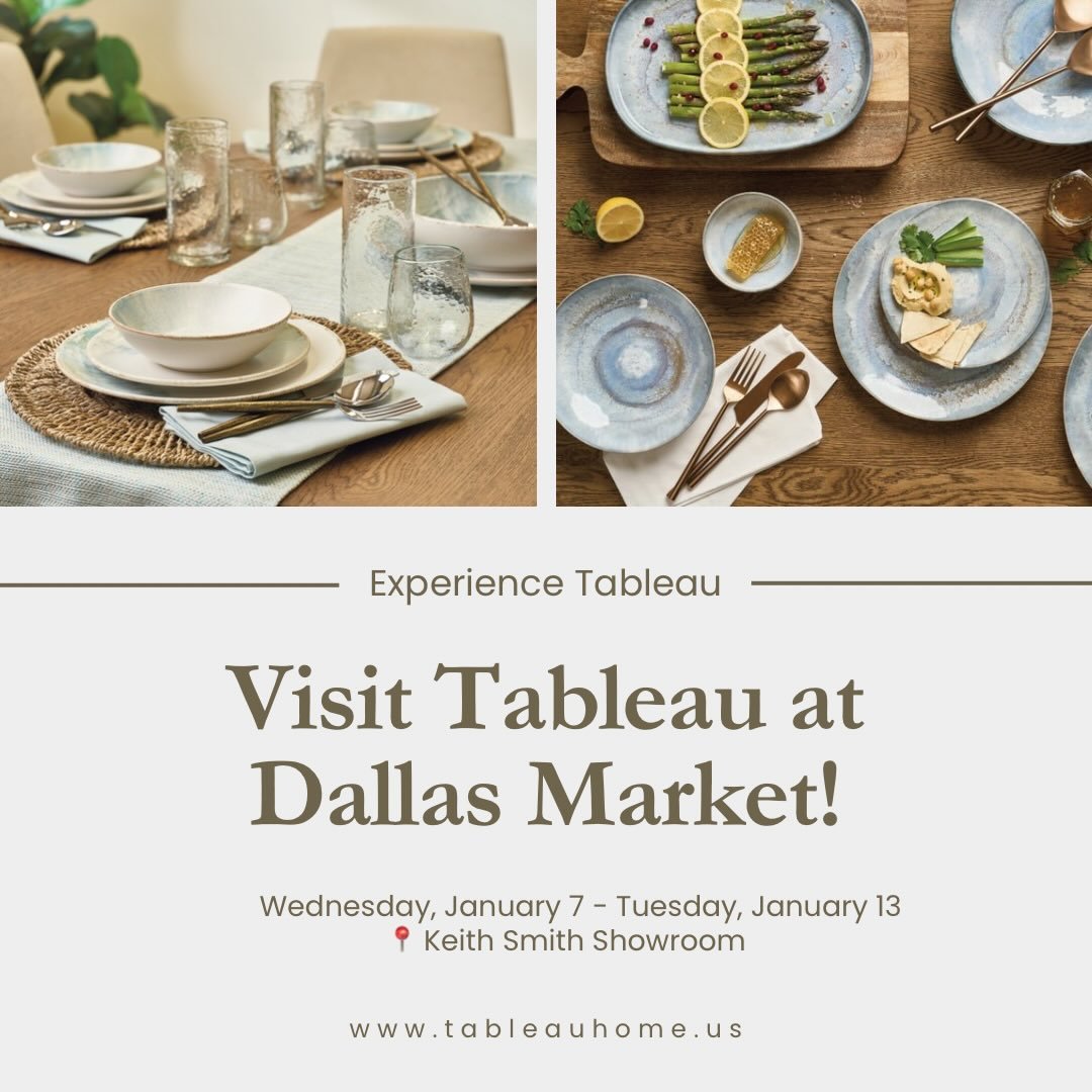 Join us at @dallasmarket in the Keith Showroom as we debut our newest curated collections. Discover thoughtfully crafted pieces created to elevate every celebration.