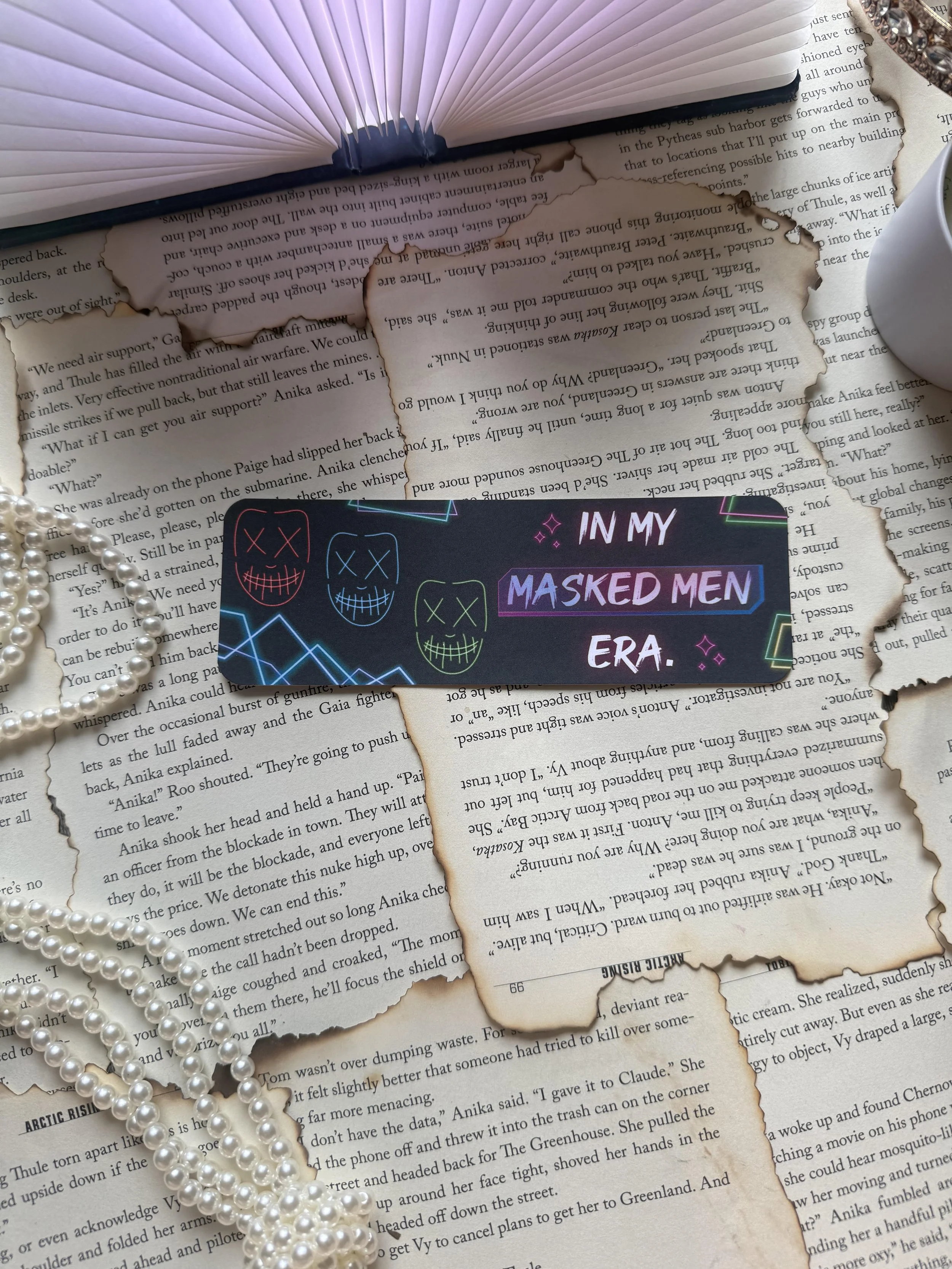 Masked Men Bookmark