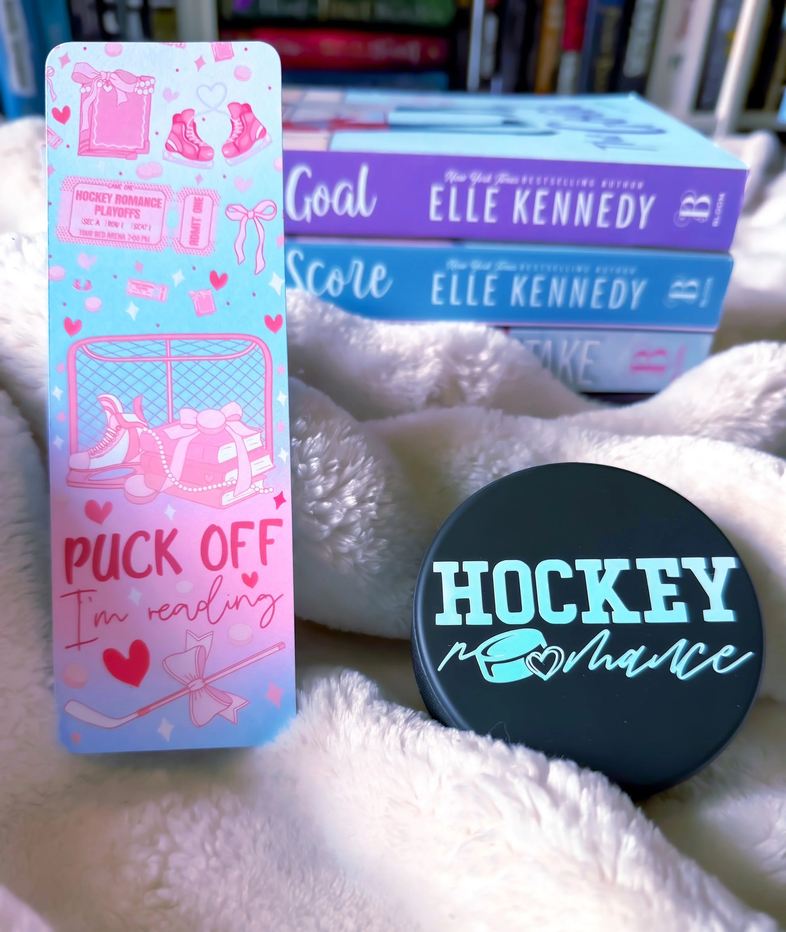 Puck Off Bookmark