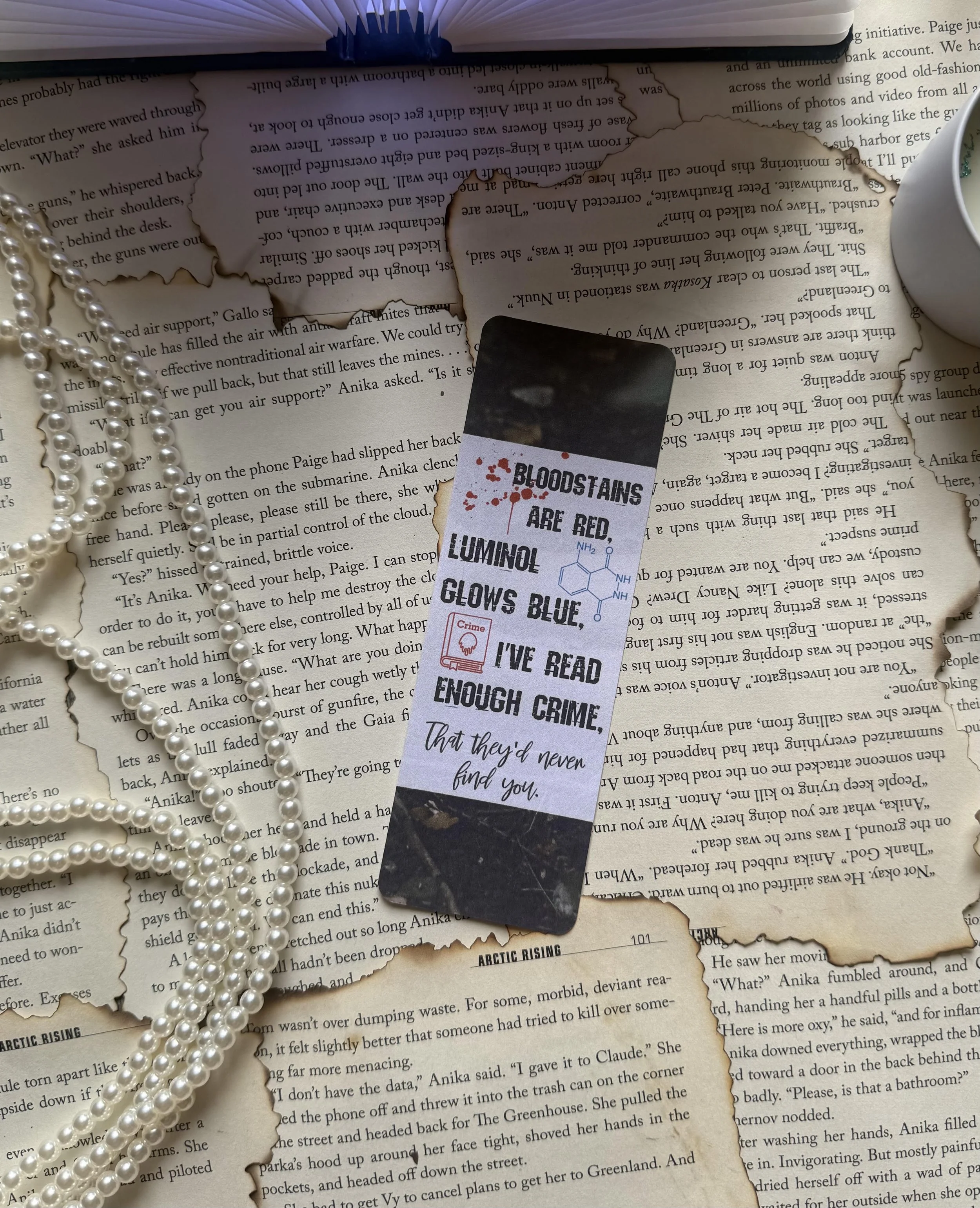 Crime Bookmark