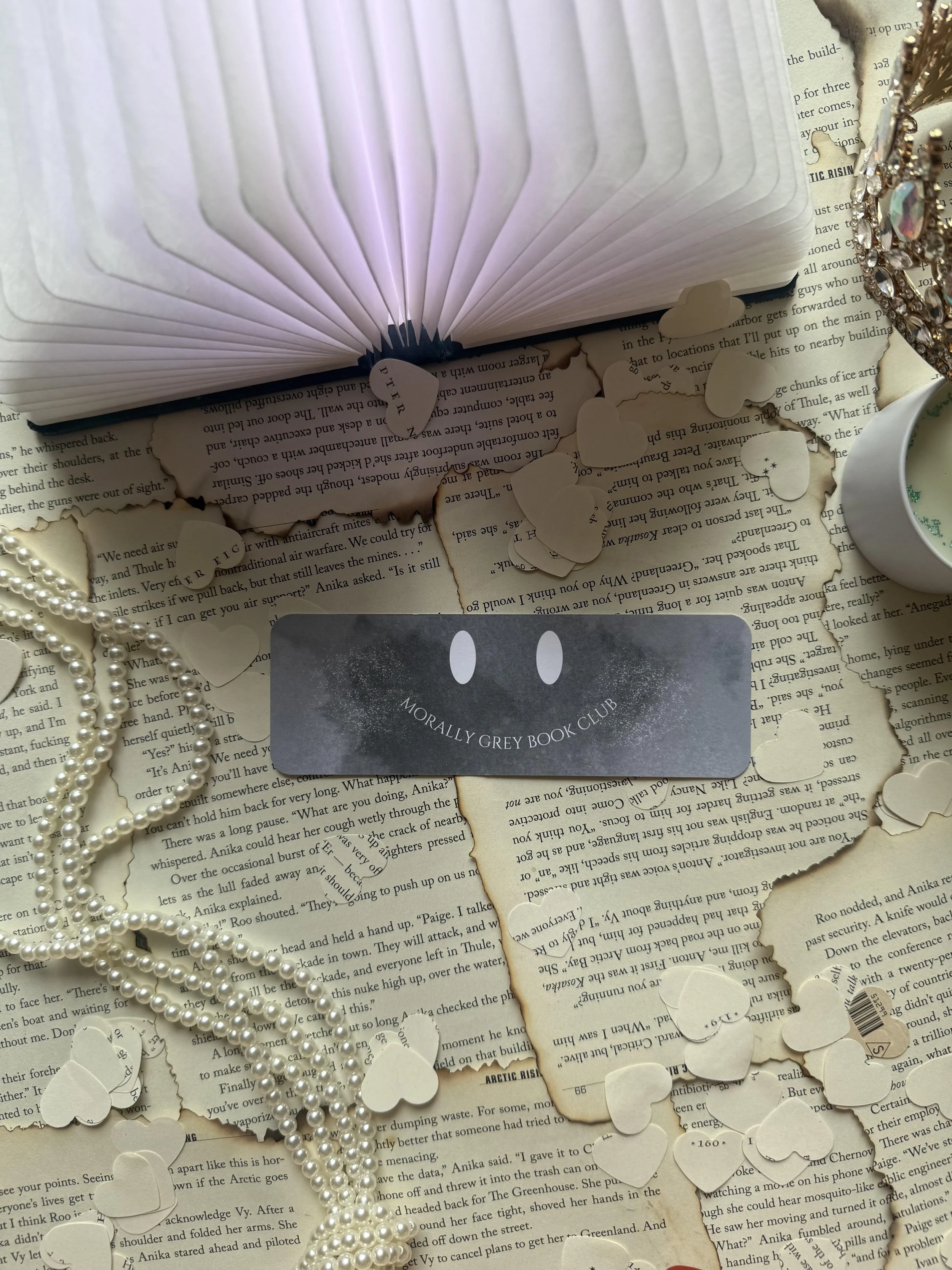 Morally Grey Book Club Bookmark