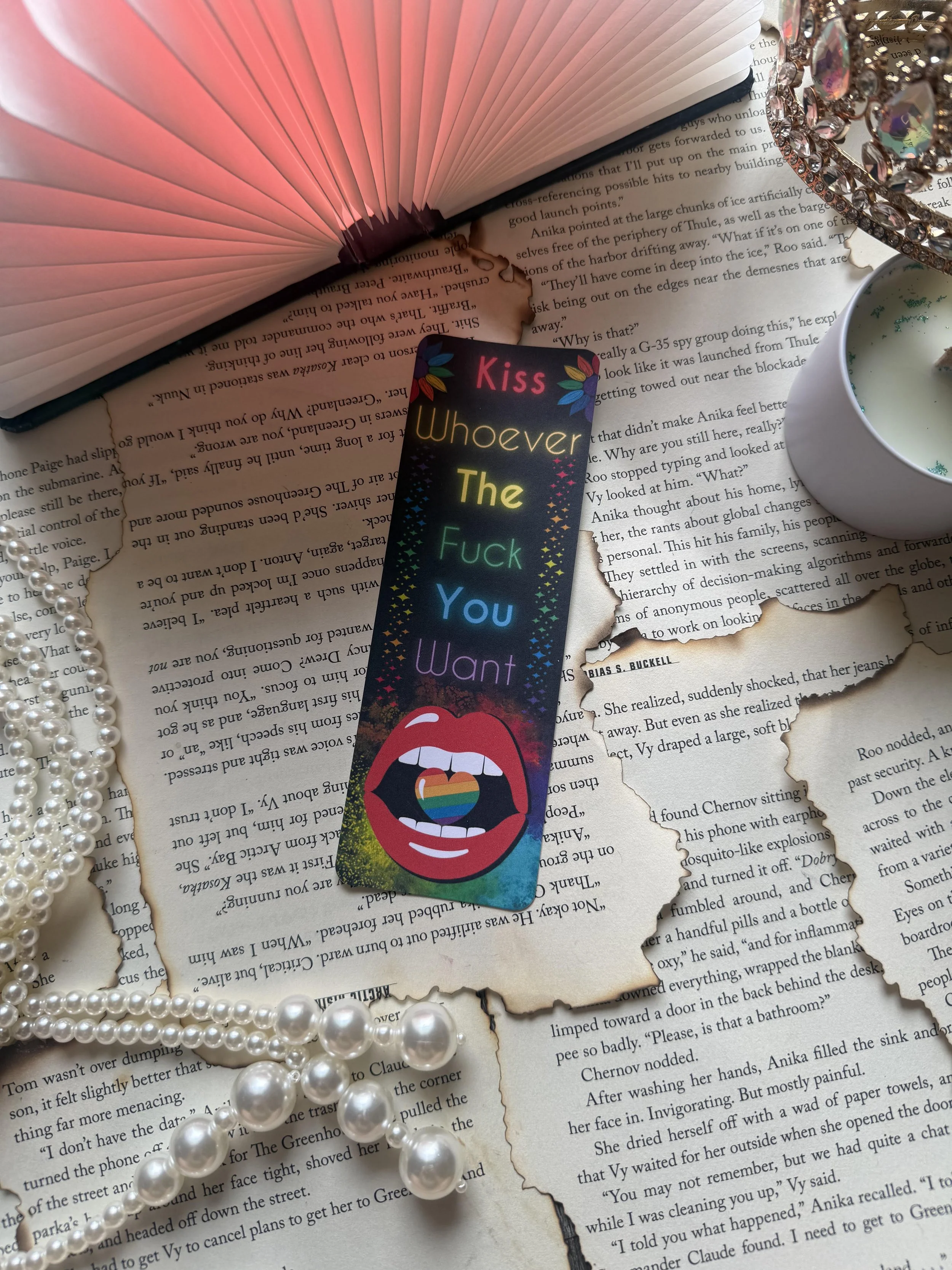 Kiss Whoever Bookmark
