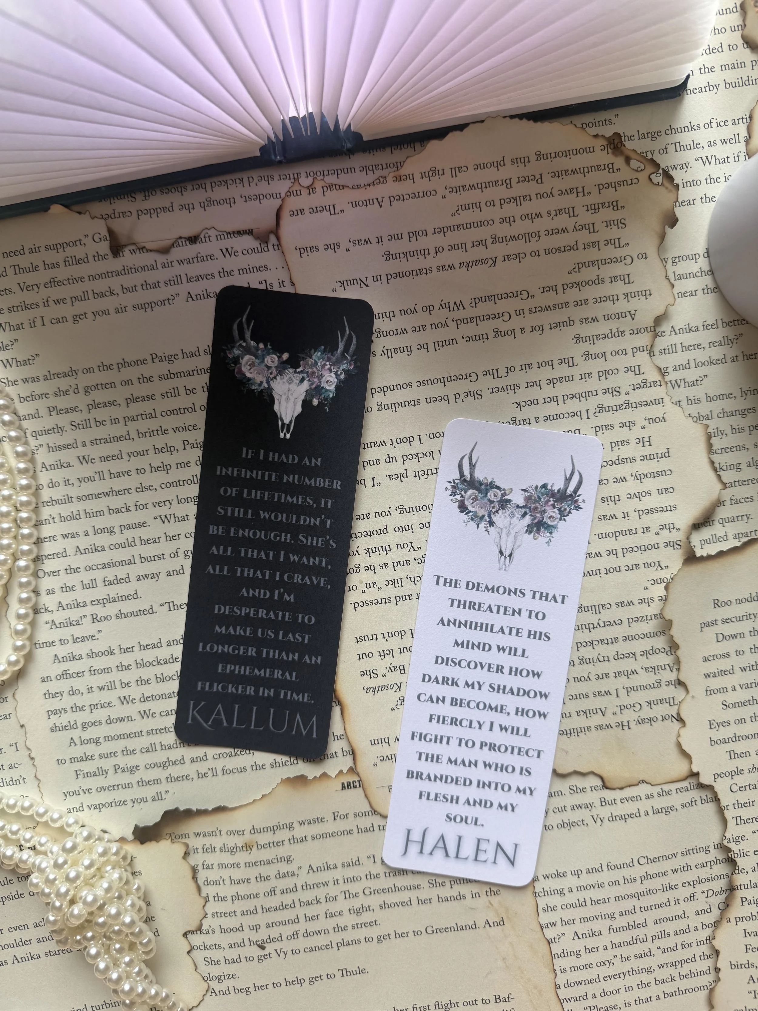 Hollows Row Bookmarks - Trisha Wolfe