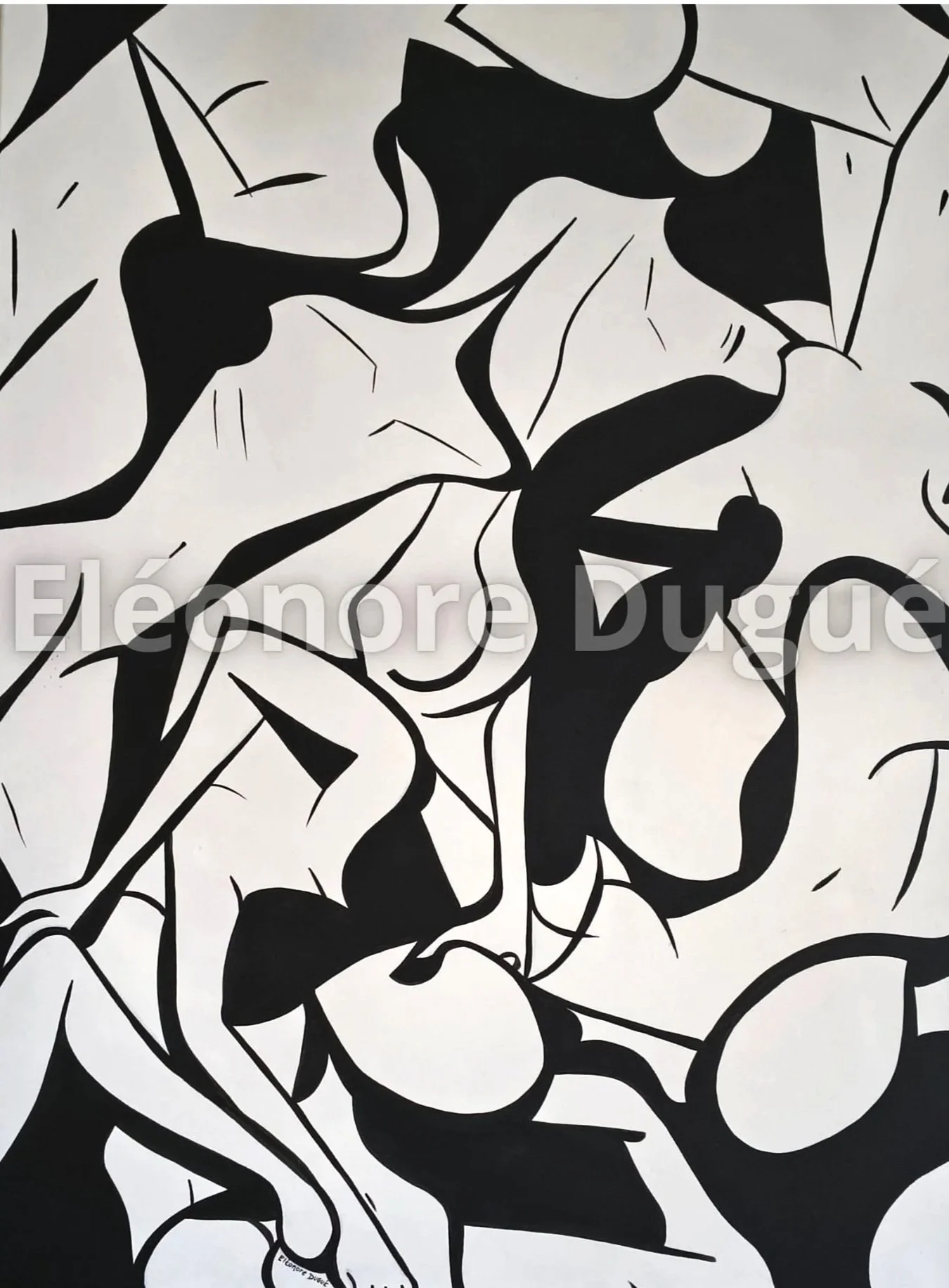 Acrylique sur toile montée sur châssis - 160 × 120 cm