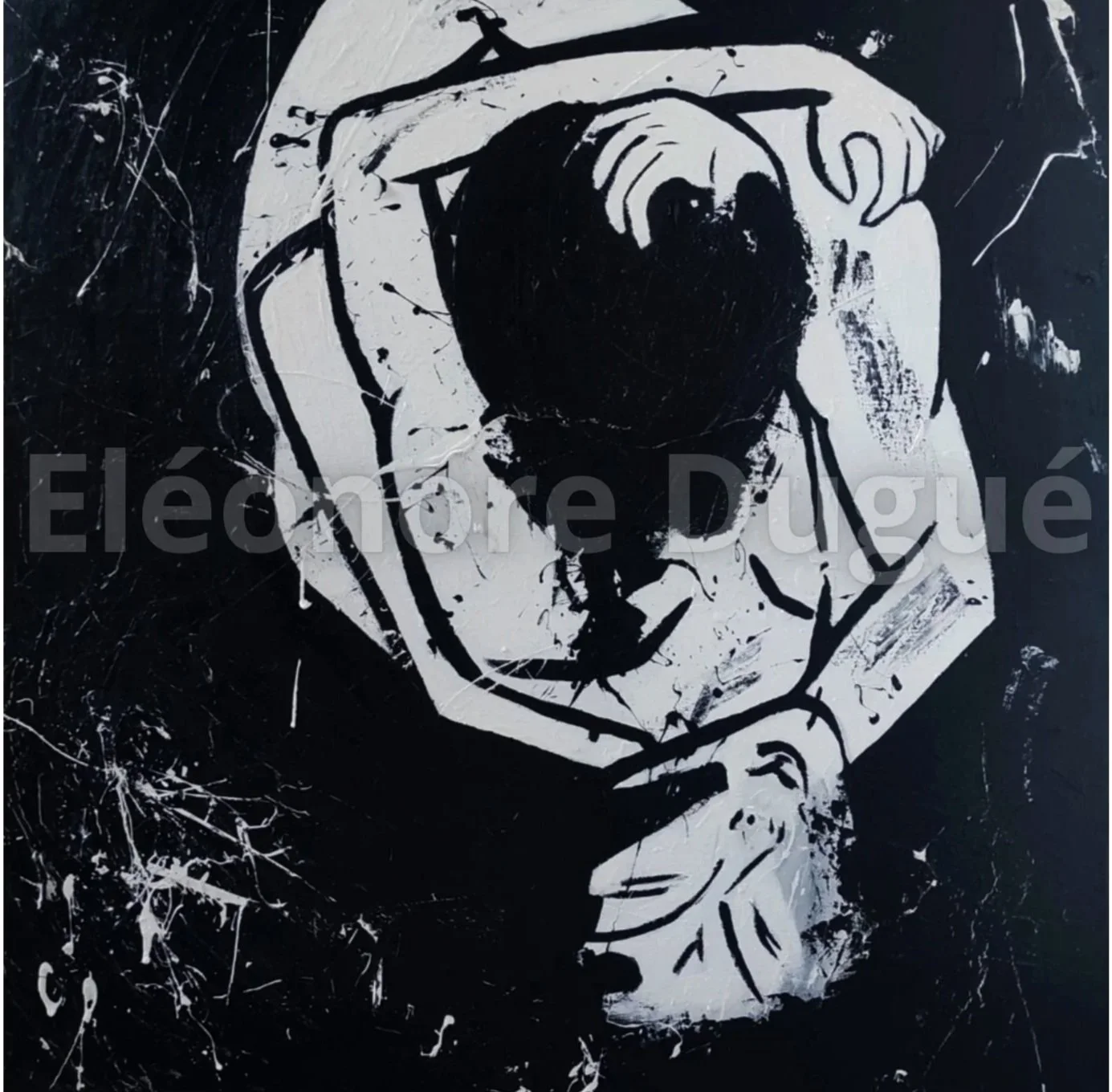 Acrylique sur toile montée sur châssis - 60 × 60 cm