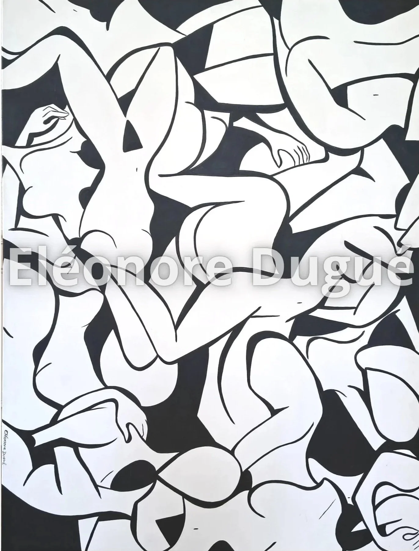 Acrylique sur toile montée sur châssis - 160 × 120 cm
