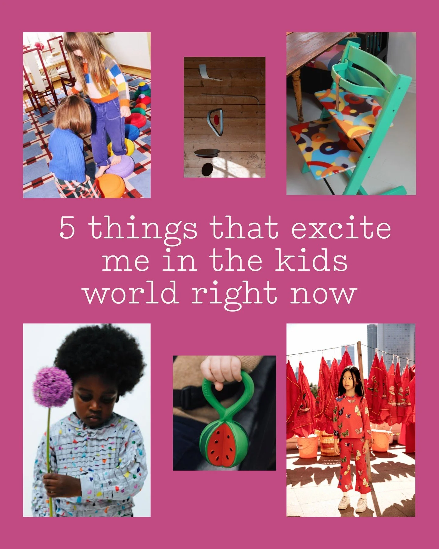 I spend a lot of time watching what&rsquo;s happening in the kids world: the materials, design choices, and business models.

What excites me most right now are the smarter designs, longer lifecycles, and systems that rethink ownership altogether.

T