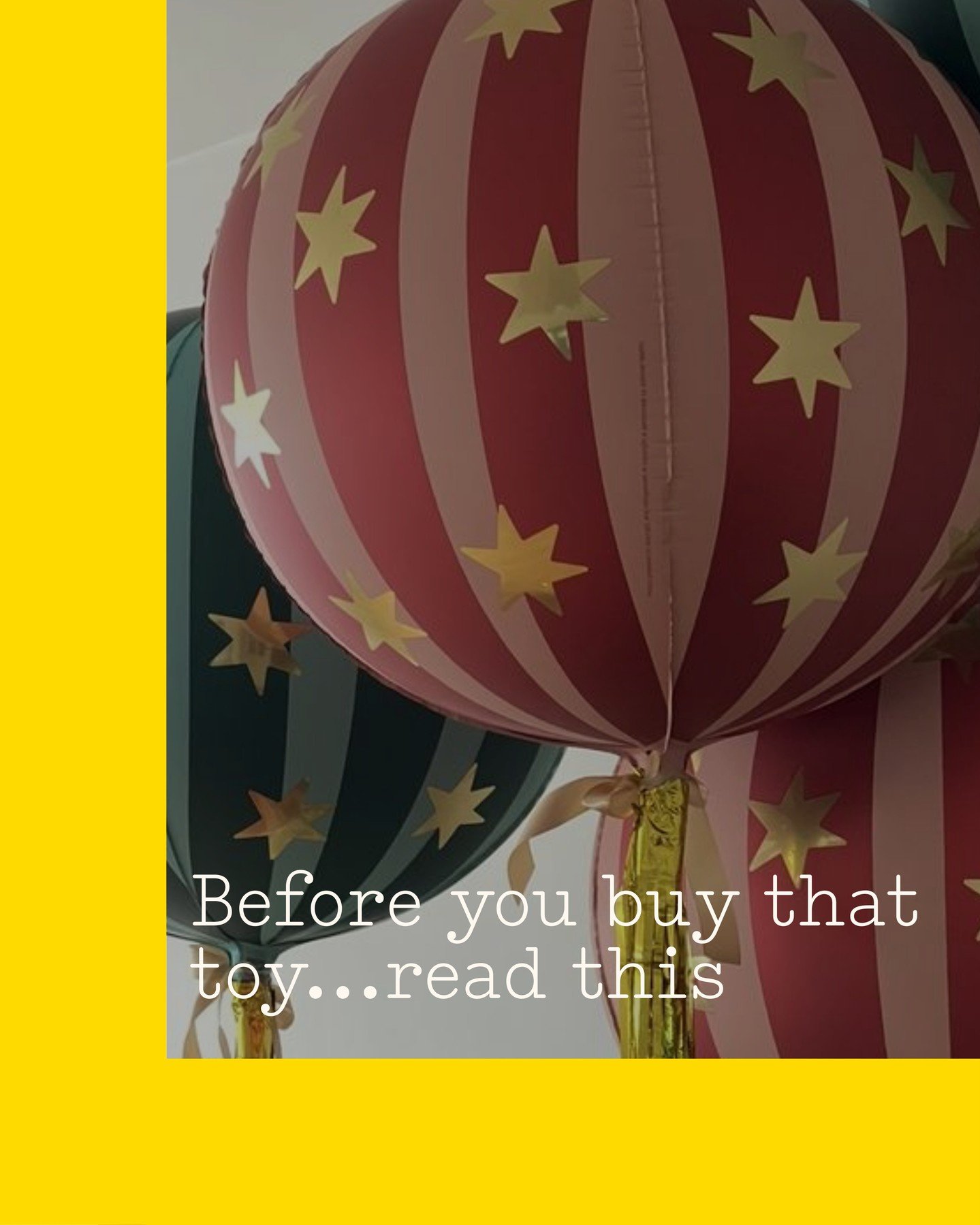 Before buying (or gifting) a toy, it&rsquo;s worth pausing for a moment. Play evolves so quickly. What captivates them today might be a toothbrush&hellip; and tomorrow, the toy you bought six months ago. That&rsquo;s just how childhood works.

Instea
