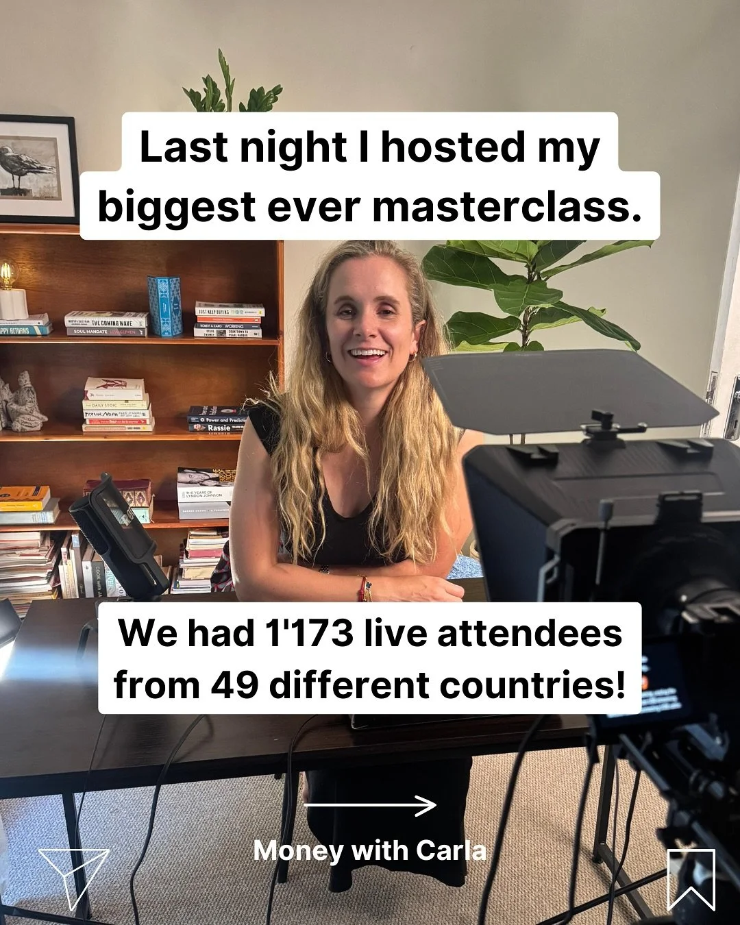 Fourth and final investing masterclass of the year, done and dusted!
If you joined, what was your biggest takeaway?