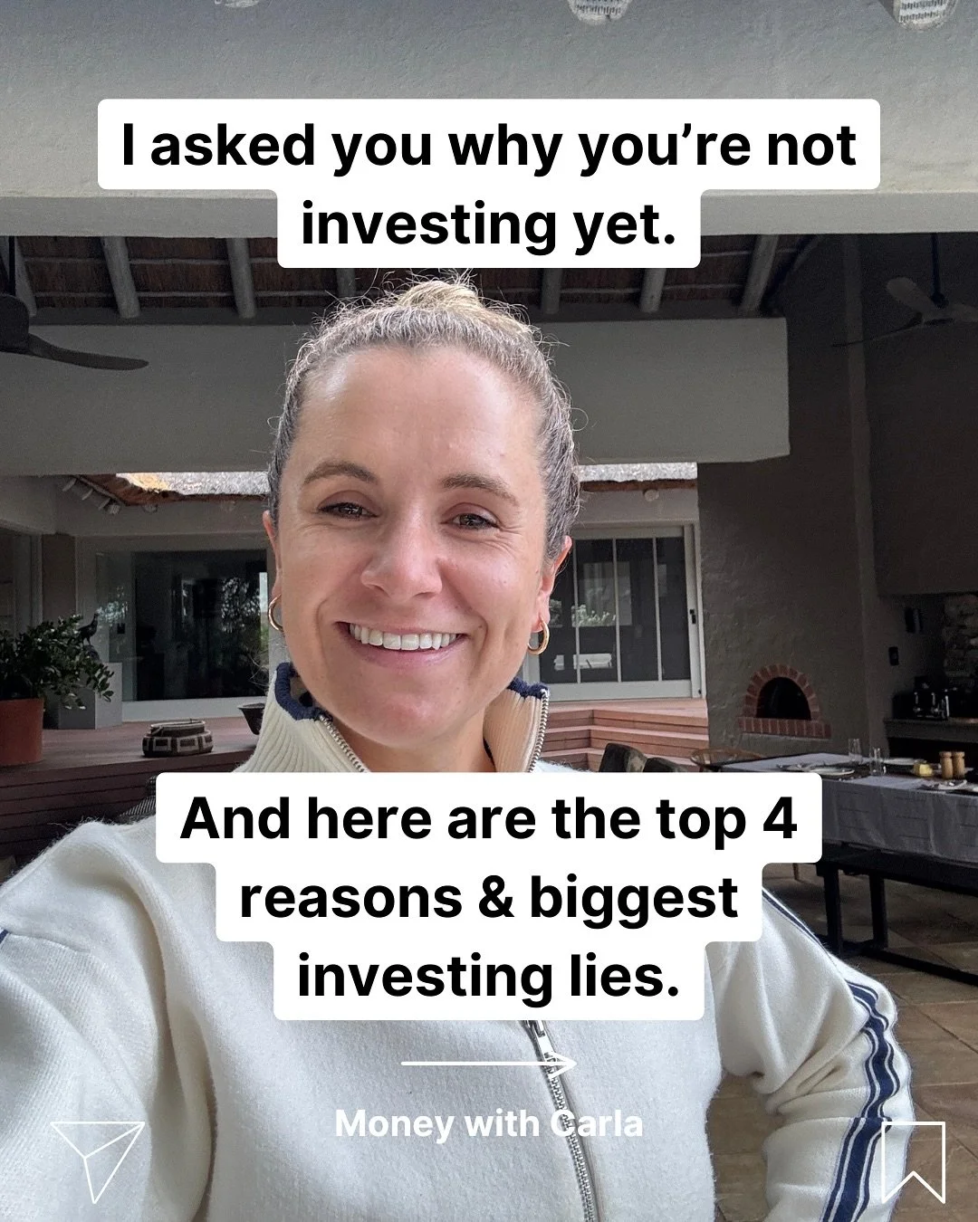 I asked you why you&rsquo;re not investing yet. And most of your answers were rooted in complete misconceptions we&rsquo;ve been taught about investing in the stock market.

Disclaimer: Content produced by Money with Carla is intended as educational 