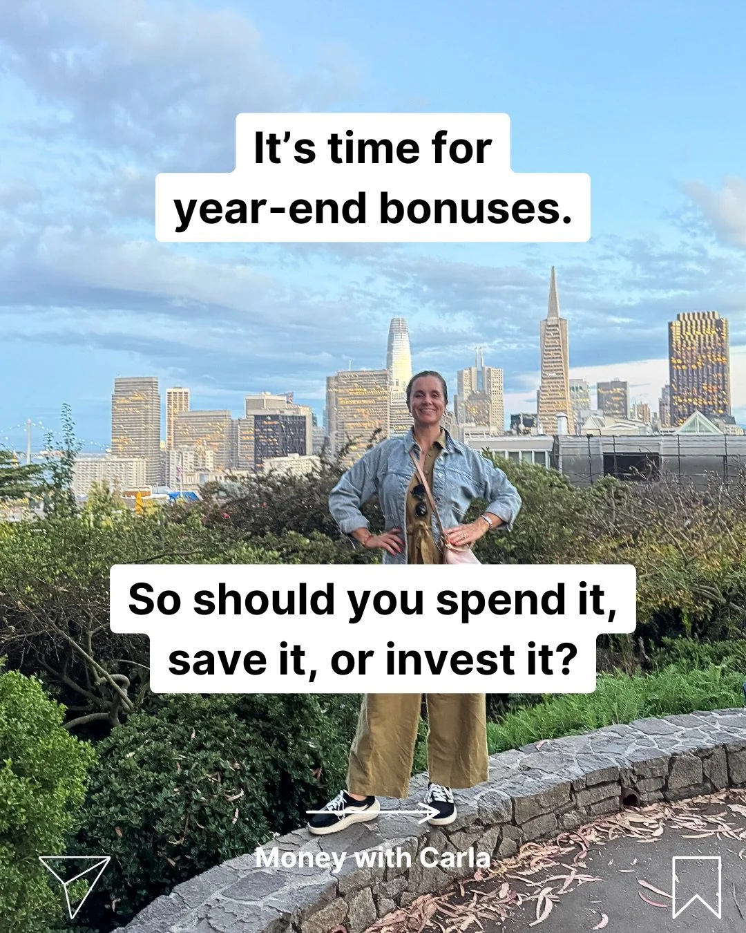 As much as we would all like to allocate 100% of our bonuses to fun and spending, that&rsquo;s not always the case🫠