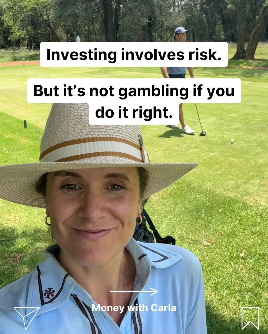 Investing involves risk. But that does not equate it to gambling. Especially if you do it correctly and make informed decisions!

Comment MINI if you want to start learning about investing for free.

Disclaimer: Content produced by Money with Carla i