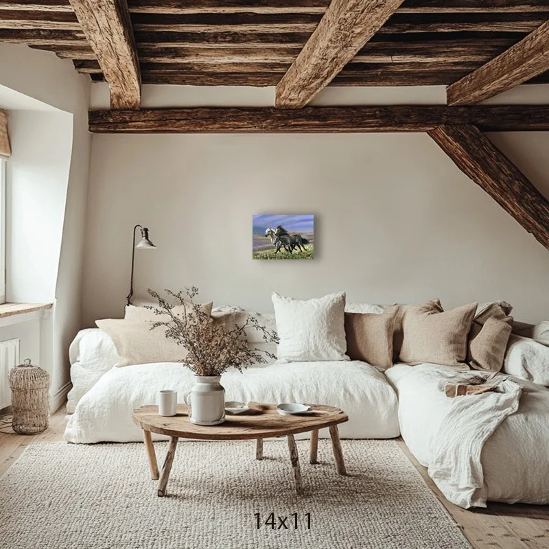 Prairie Runners on the Wall at 14x11