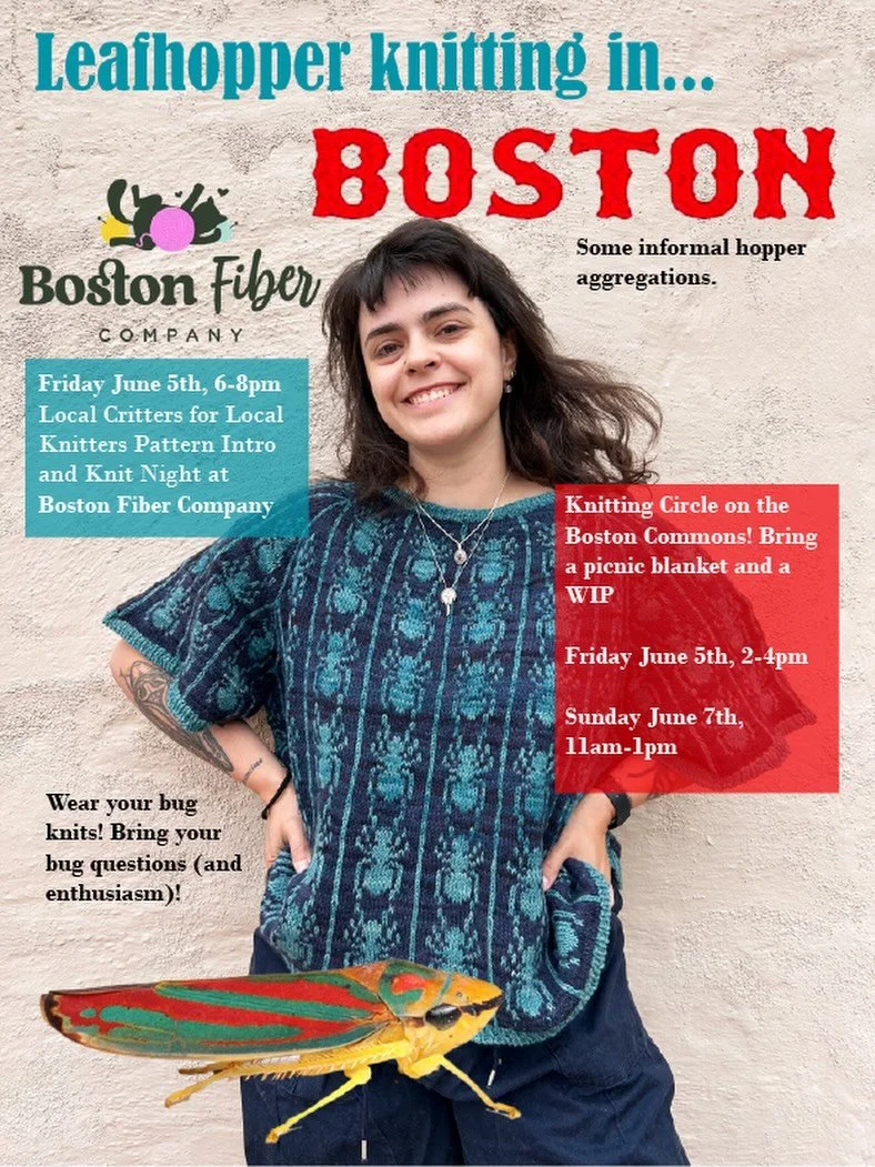 HEY IM IN BOSTON LETS KNIT TOGETHER!!!!!!!!!! 

Here&rsquo;s the details. And a photo of me and what I&rsquo;ll be wearing on Sunday so you can find me easier. Excited to meet you all in Beantown. The cradle of liberty. The Athens of America. The cit