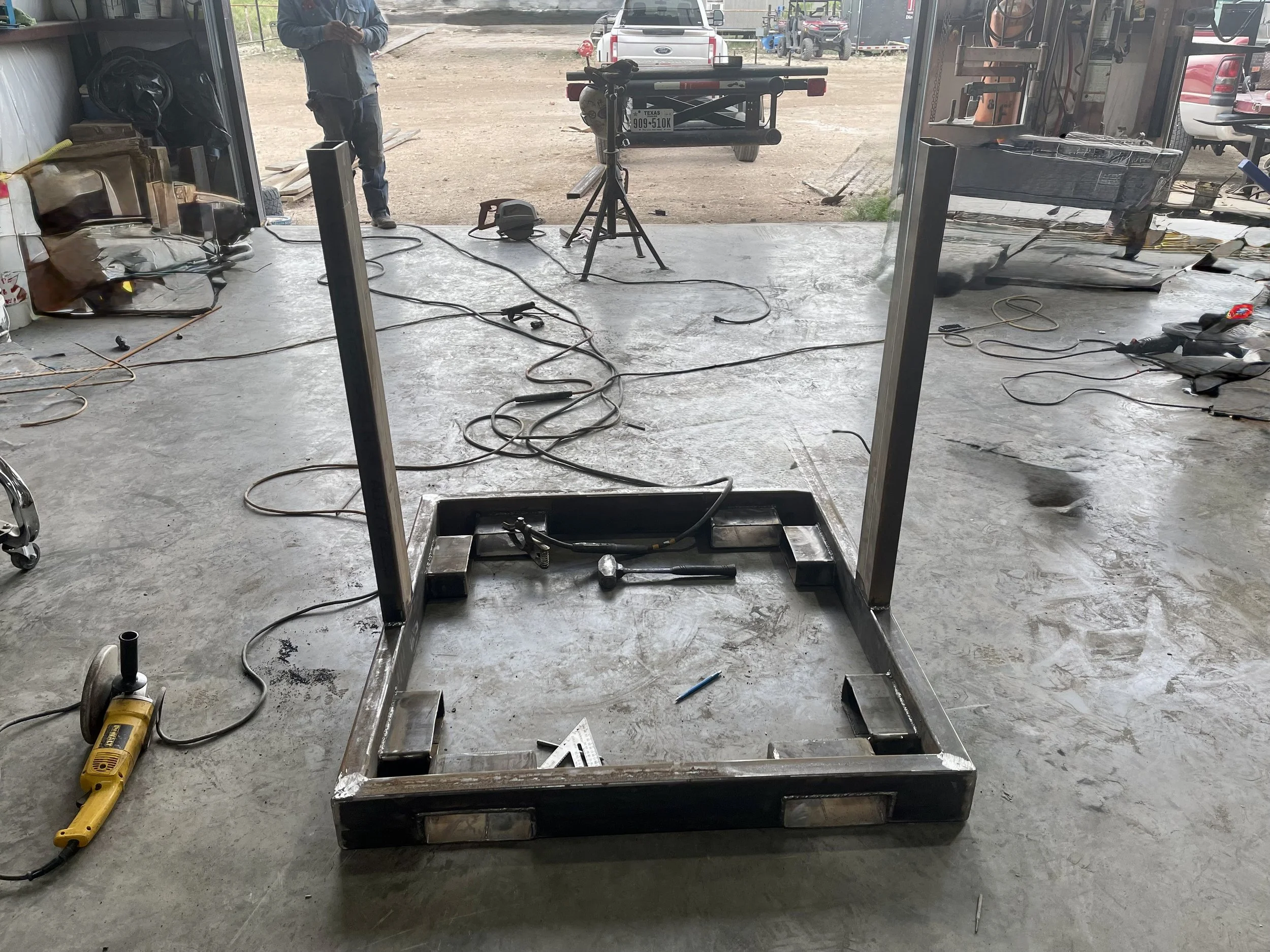 Customized Reel Rack Project