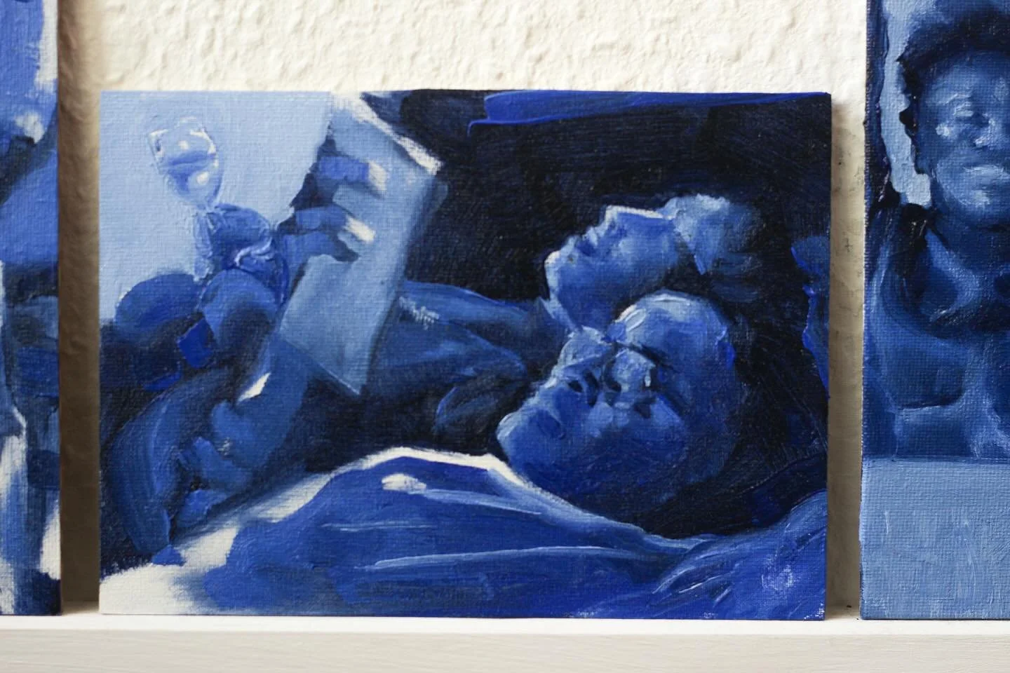 &bdquo;Written in Blue&rdquo; is a series drawn from real-life moments, capturing people in honest, everyday scenes. It focuses on moments of connection, where individuals can reveal their true selves&mdash;showing their strength and beauty.

Written