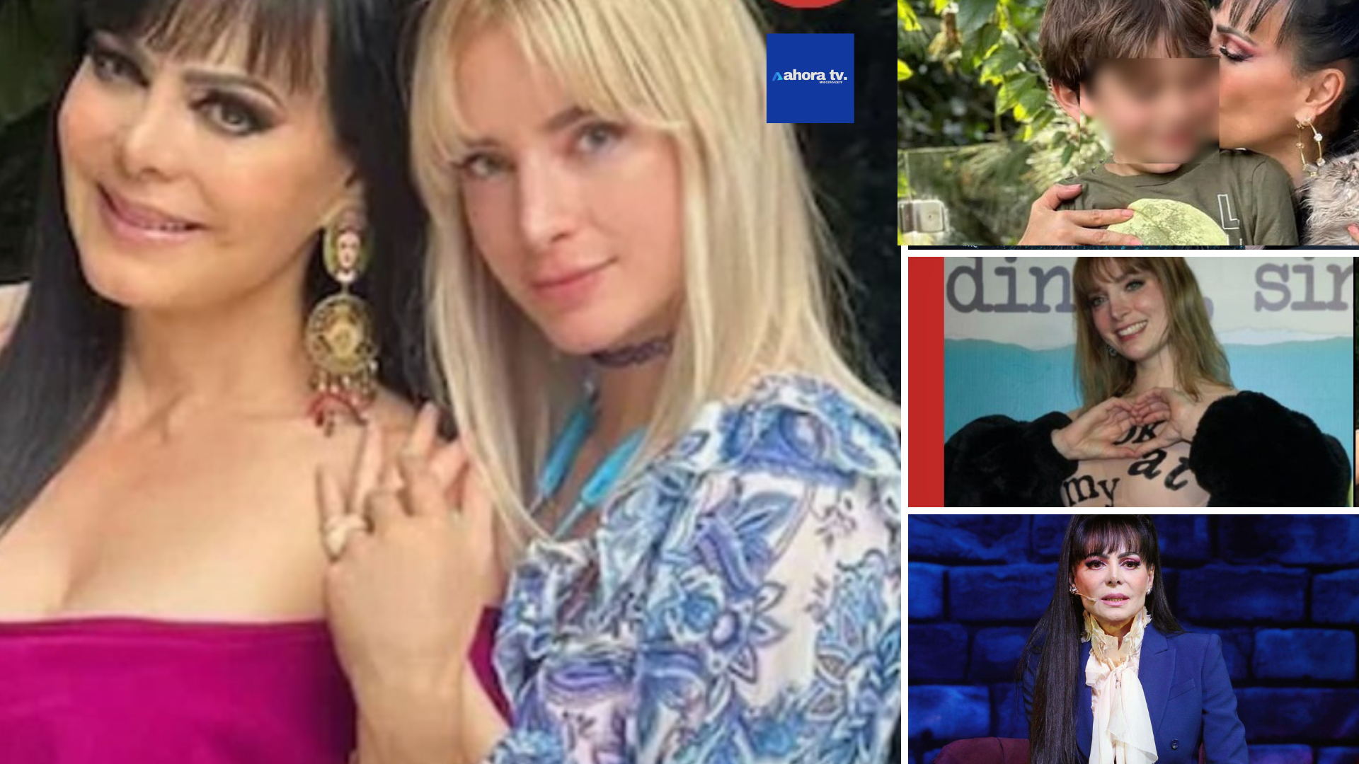 Imelda Tuñón defiende a Maribel Guardia: 'Basta de acoso, ella es la abuela de mi hijo