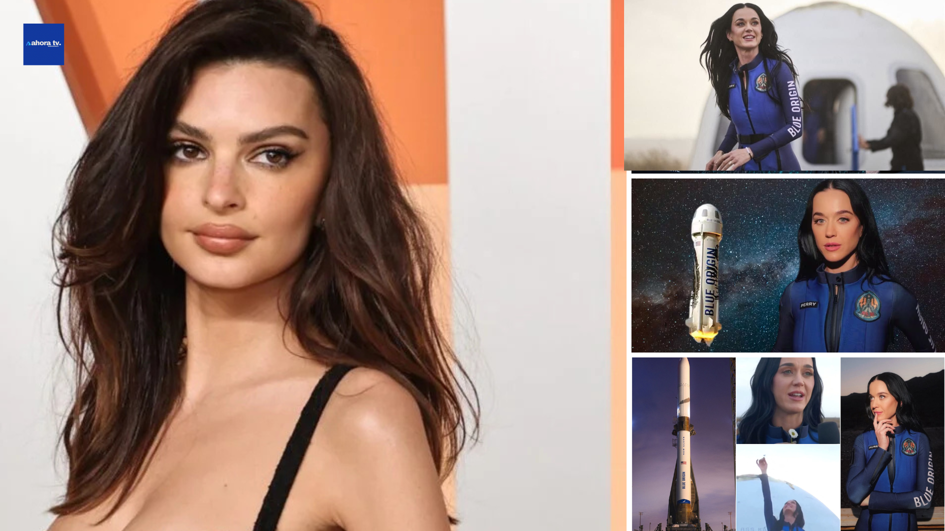 Emily Ratajkowski, explota contra el viaje al espacio de Katy Perry; "miren el estado del mundo"