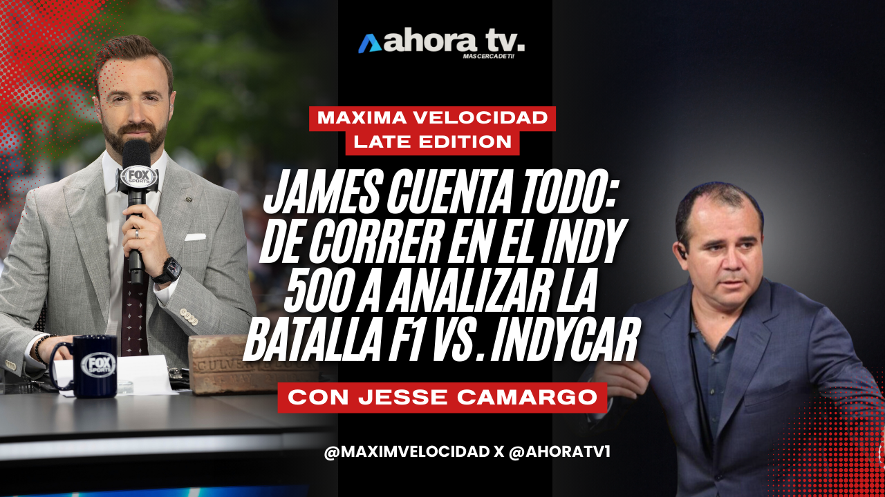 De IndyCar a la Fórmula 1: James Habla del Futuro del Automovilismo