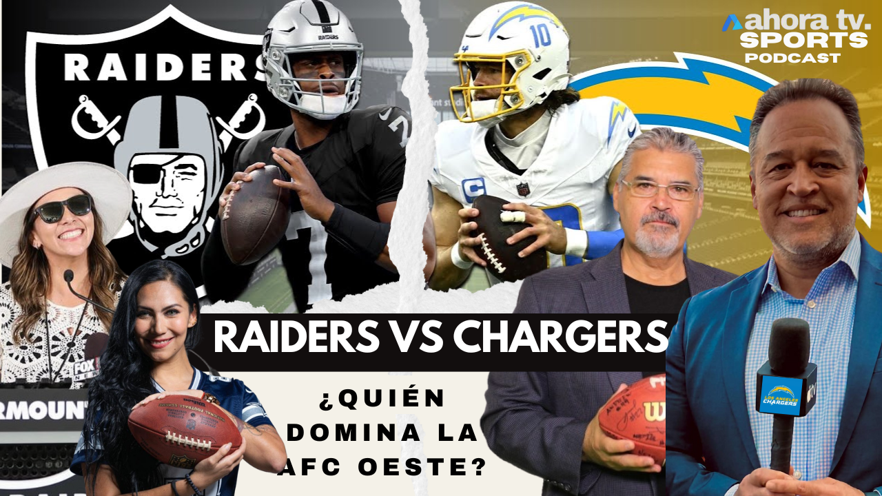 Raiders vs Chargers: El Monday Night que define la AFC Oeste