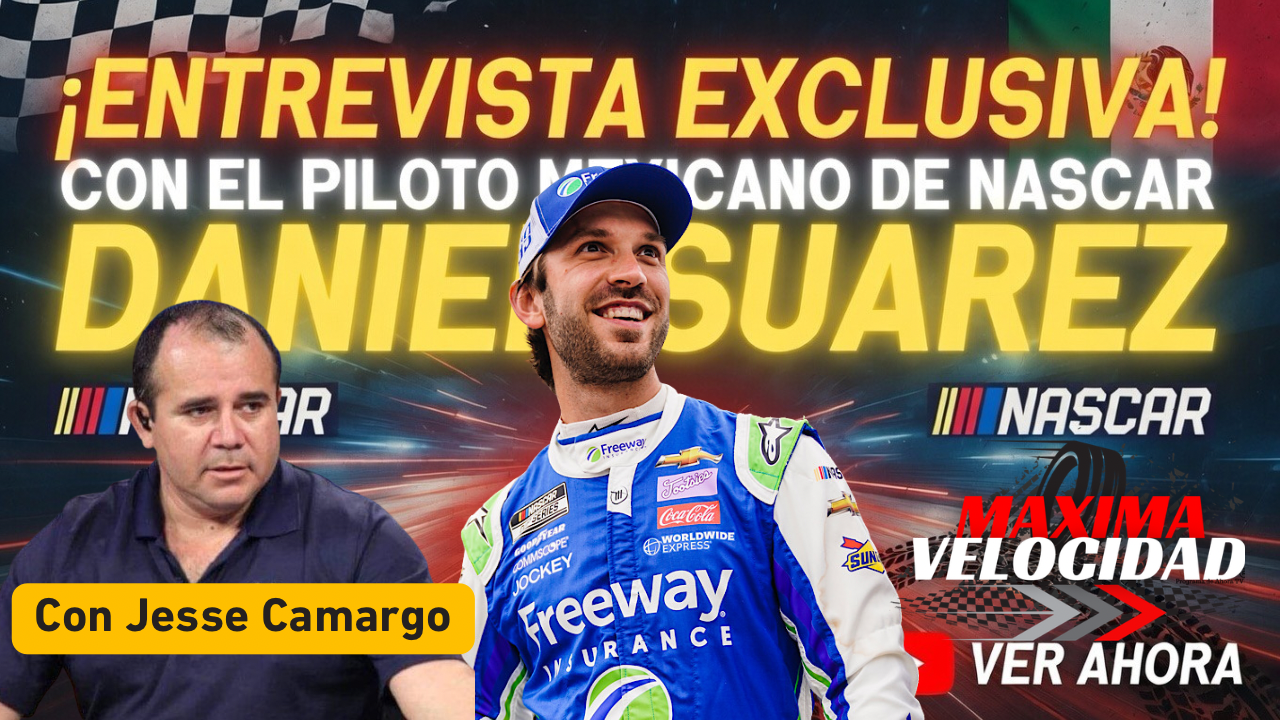 Daniel Suárez arranca nueva etapa en NASCAR… con cambios dentro y fuera de la pista