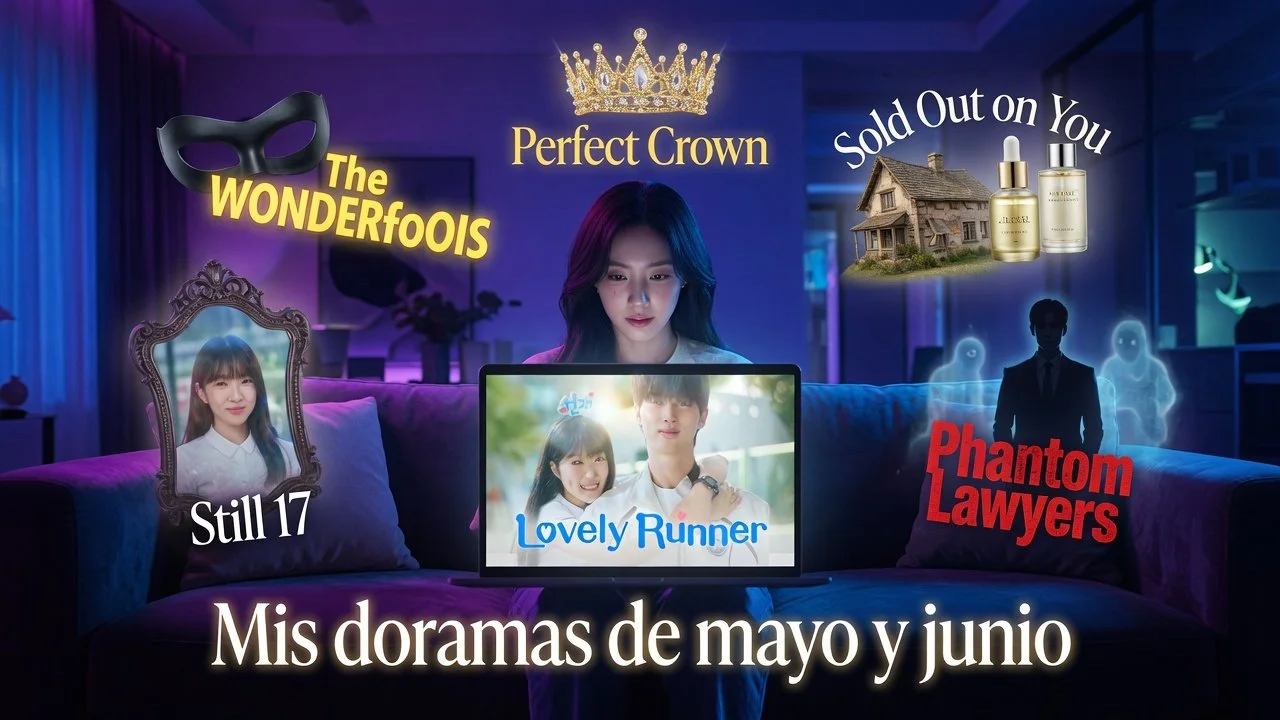 Mis doramas de mayo y junio: Lovely Runner, superhéroes tontos y más mientras cocinaba