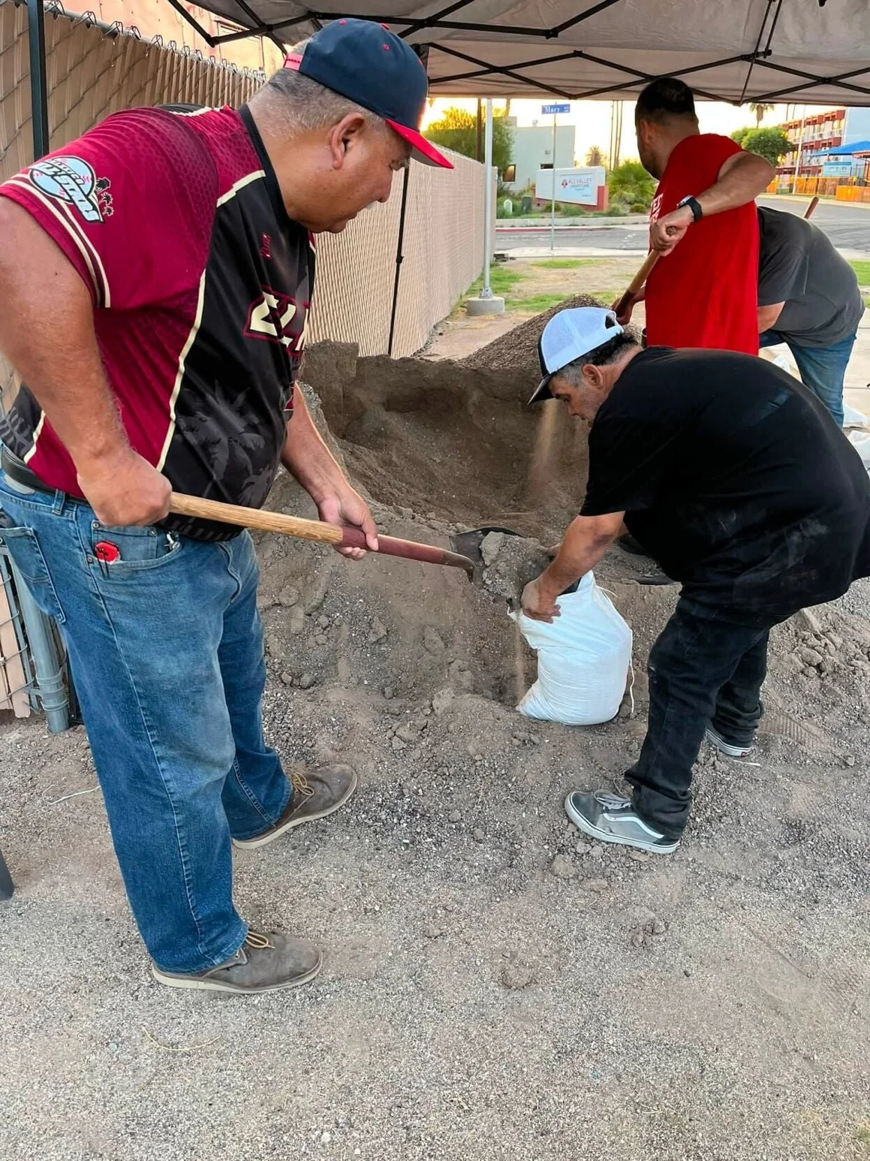 From Conversation to Action: Calexico Volunteers Prepare for the Next Storm