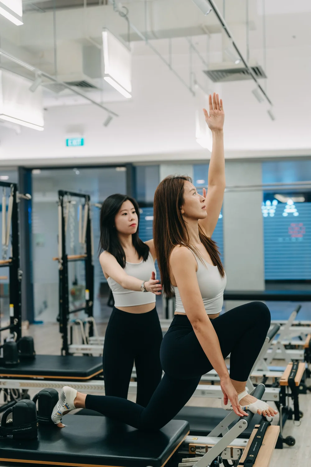 Reformer Pilates for scoliosis at Breathe Pilates Galaxis