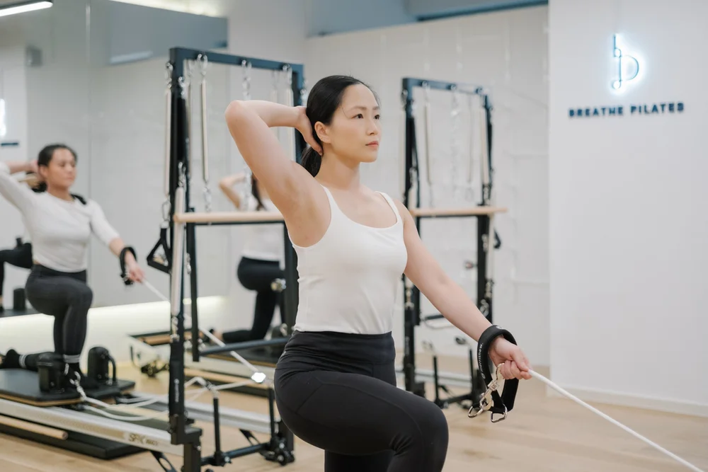 Clinical Pilates session at Breathe Pilates