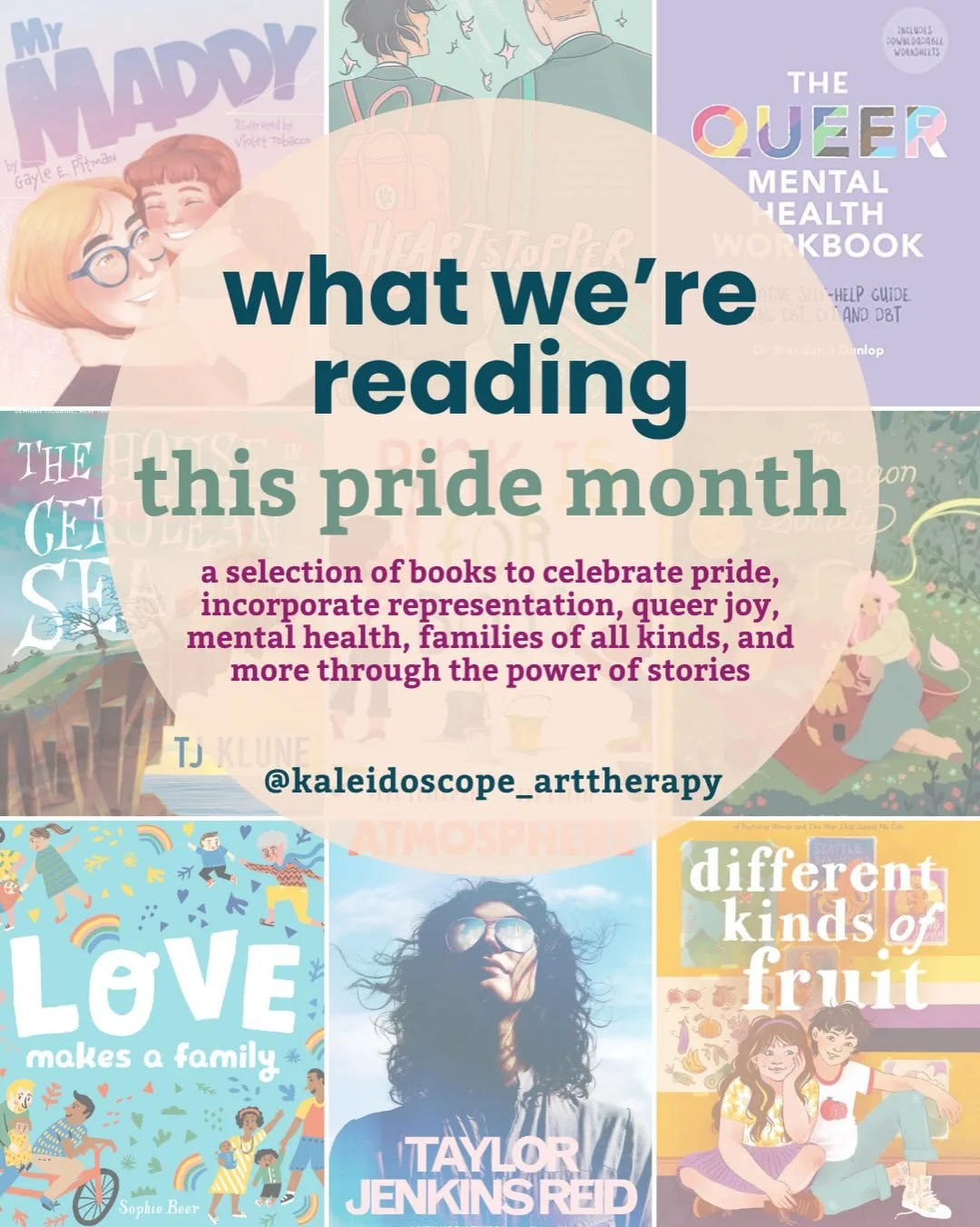 Books are important. Seeing yourself and stories that reflect your own in a book is even more important. This Pride month we are celebrating with a comprehensive reading list for all ages! We invite you to pick something off this list and give it a r