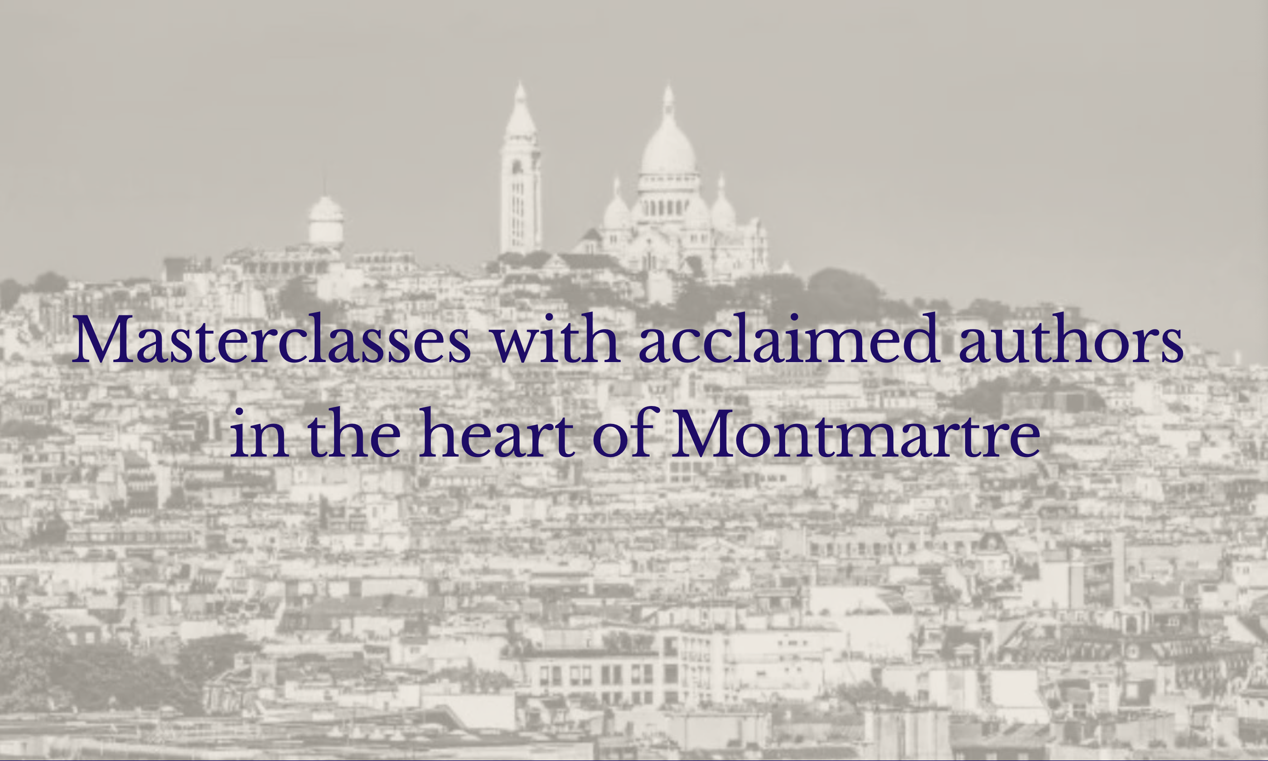 The Montmartre Workshop, Paris