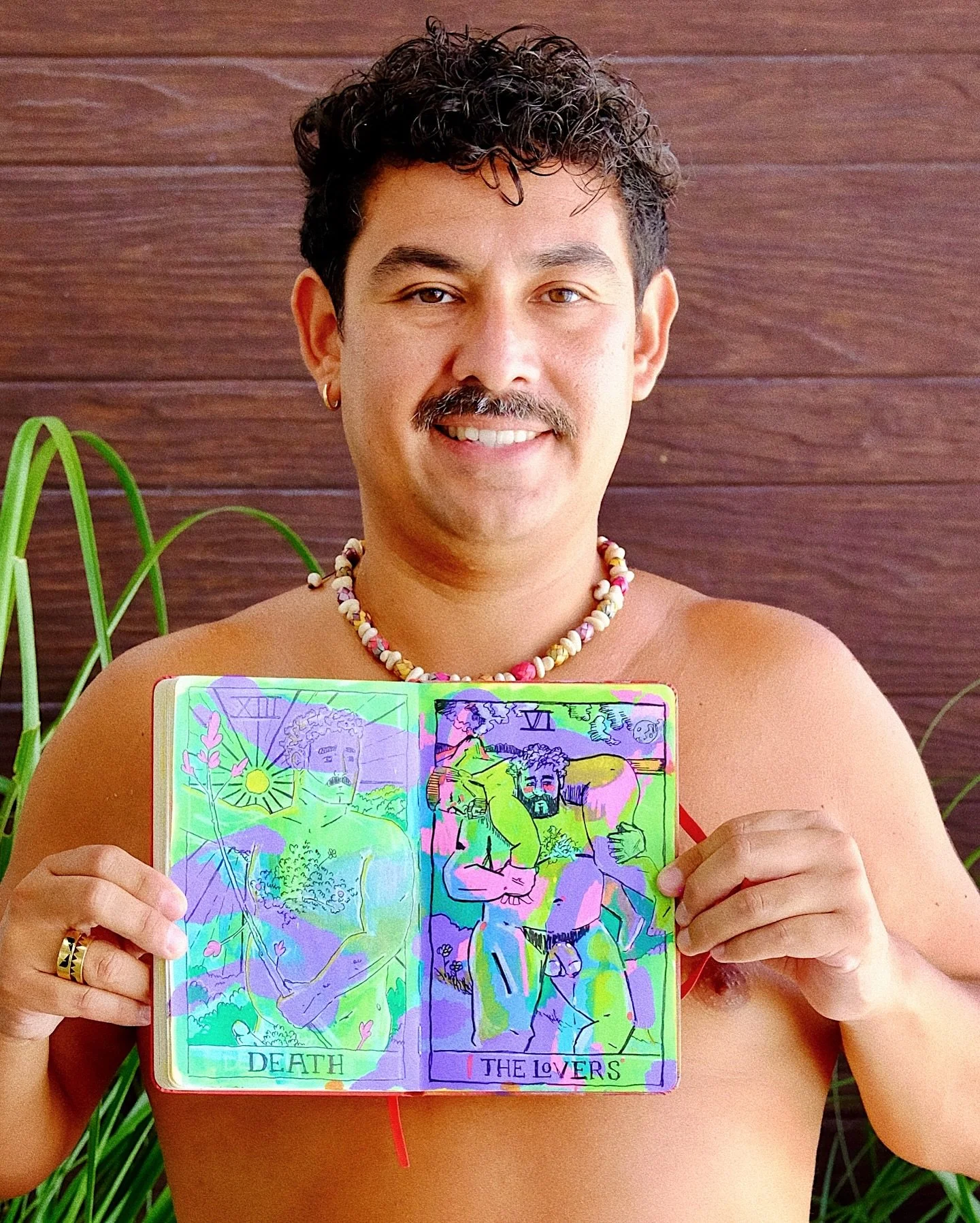 👨🏻&zwj;🤝&zwj;👨🏼The Lovers card! 🏷️ Tag your lover! inspired by the passion and compromise of being together! or engaging in a journey that we don&rsquo;t know where will take us! 
&mdash;
Inspired from a picture taken by @primarythebook @saywec