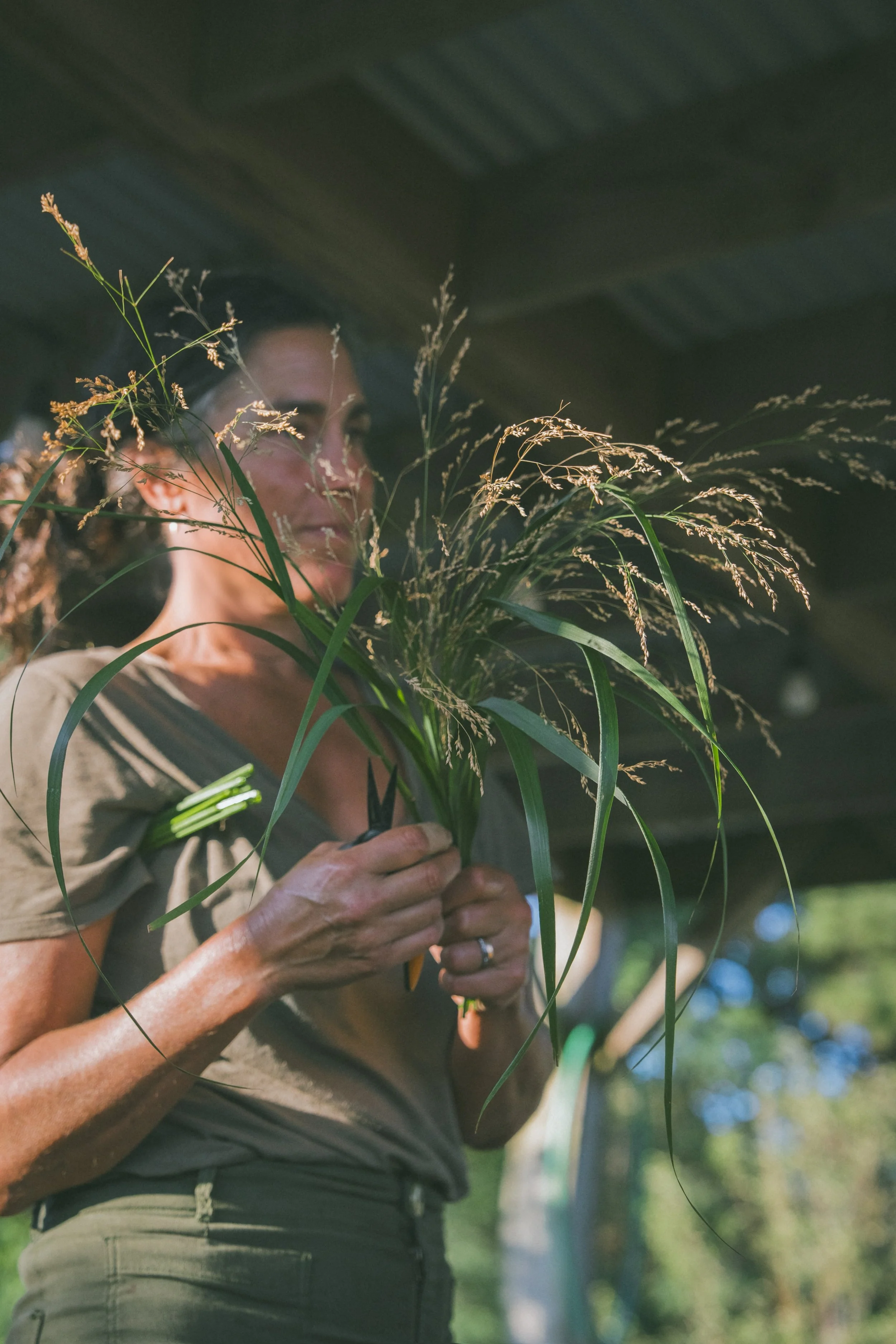 Meadow hoops with Amy Pallenberg&nbsp;and Emmy Lambalot