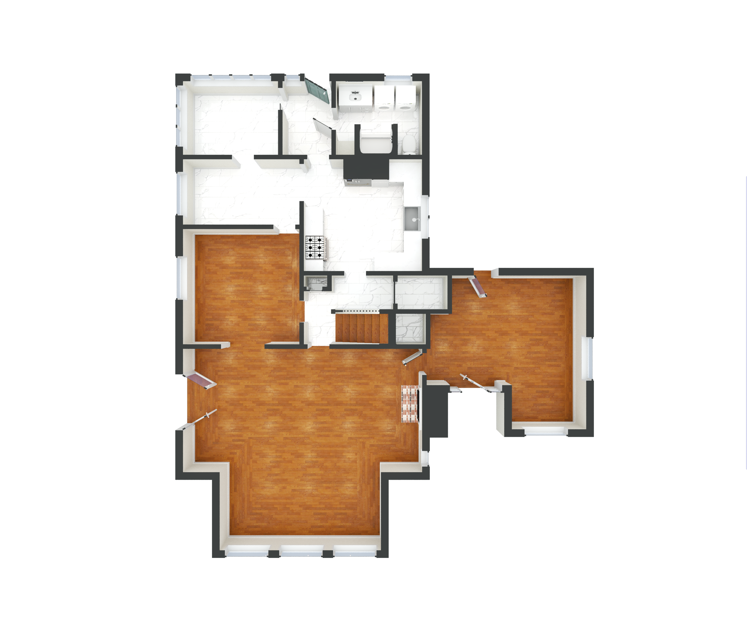 Realistic 3D Floor Plan - furniture FL1.png
