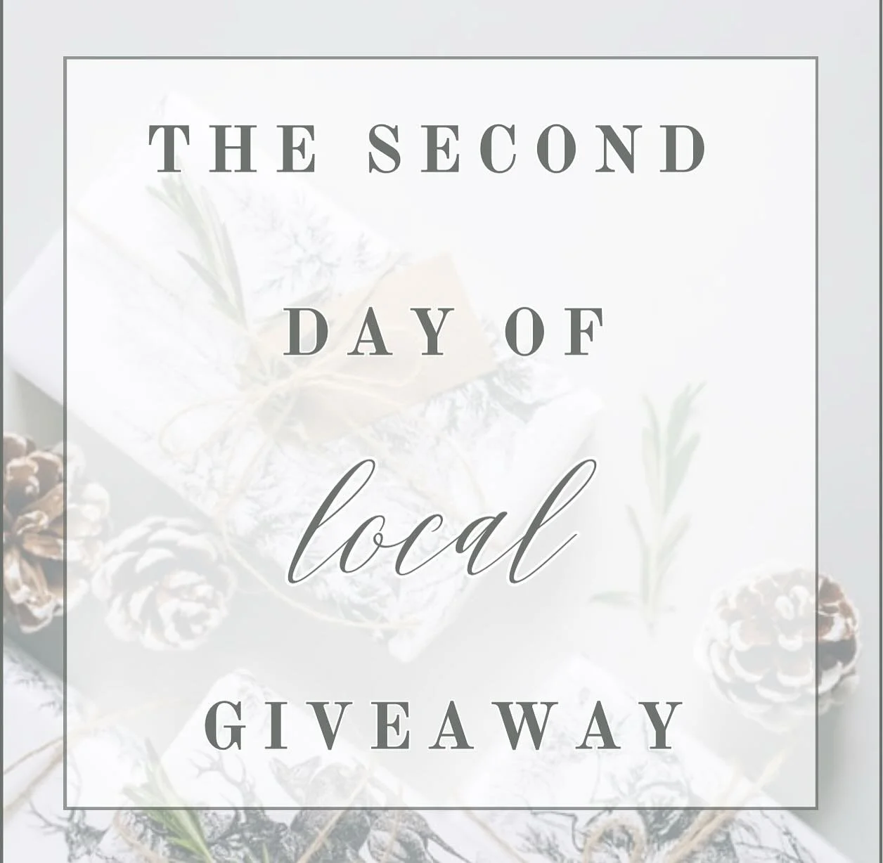 On the 2nd day of local giveaways my favorite local business gave to me a chance to win a $50 Copper Lane Gift Card for Service of Choice from @copper_lane ❤️

How to Win:

● ♡ This Post
● Tag a Friend in the Comments
● Follow All Participating Busin