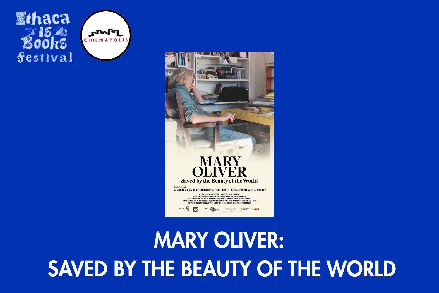 Mary Oliver: Saved by the Beauty of the World