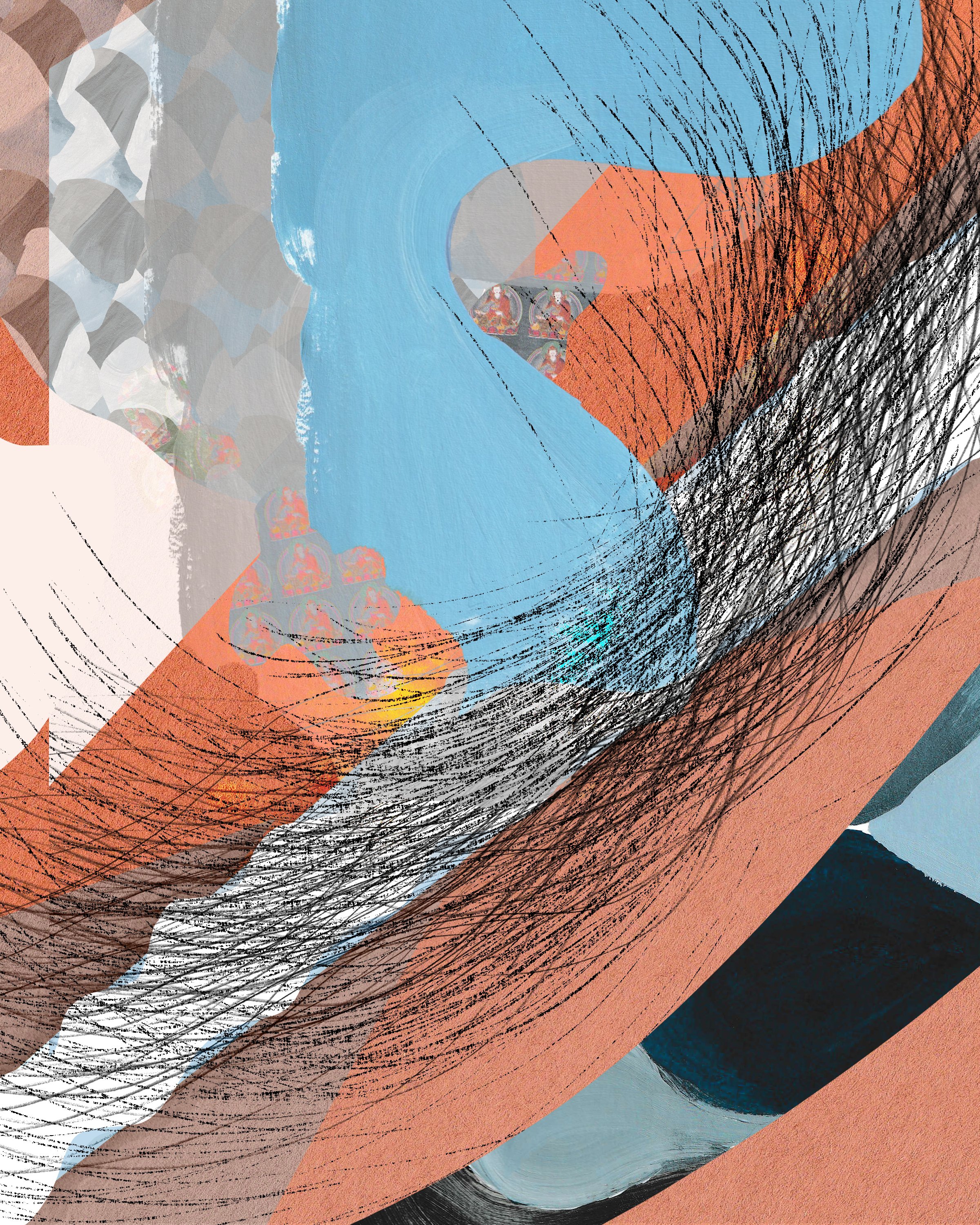 "Duality of feeling", Archival Inkjet Print, 8"x10", 2025