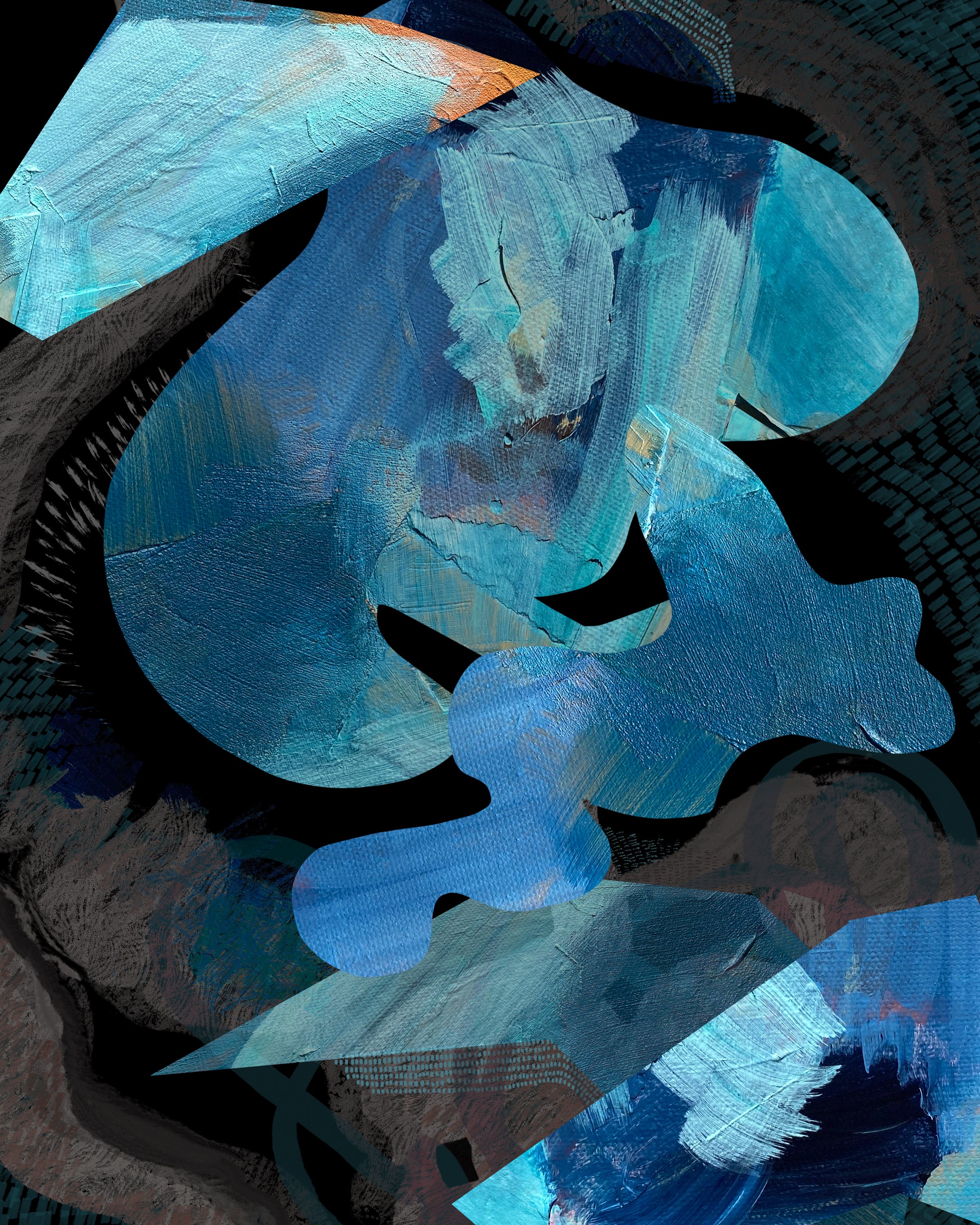 "Collapse of self", Archival Inkjet Print, 8"x10", 2025