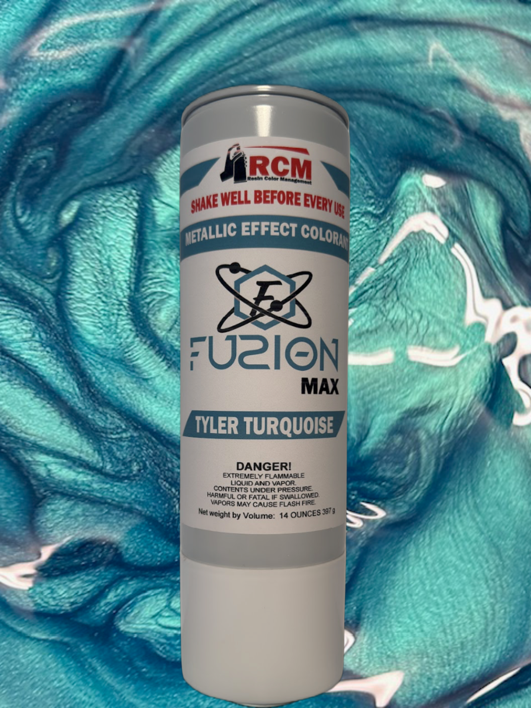 RCM Fuzion Spray - 'Tyler Turquoise'