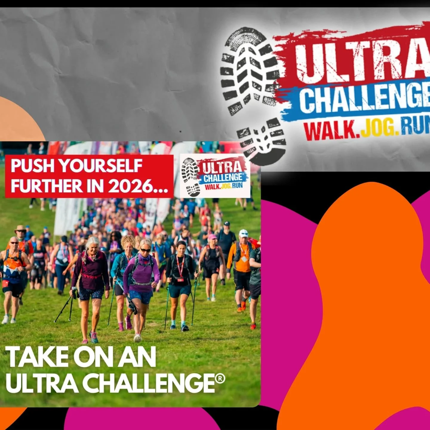 🥾 The UK’s No. 1 Series of Treks & Trail Runs! 🌄
Take on a challenge at your own pace and fundraise for your favourite charity! Whether it’s along a stunning coastline or through magnificent countryside trails, you’ll be fully