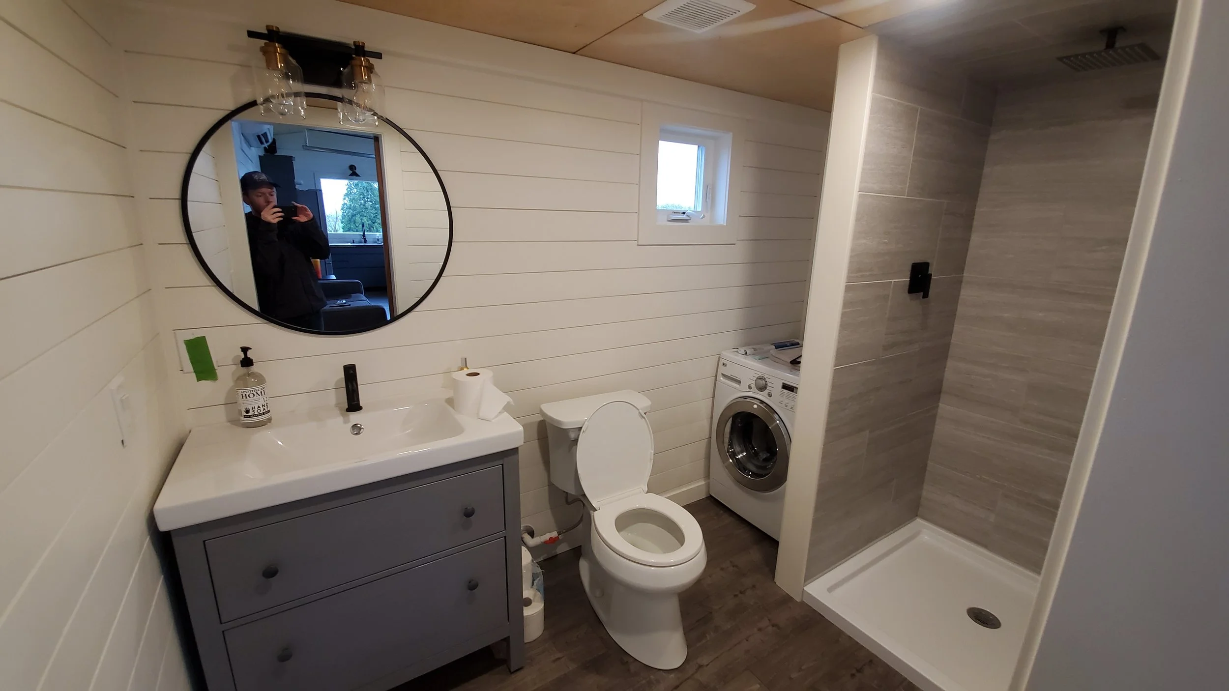 Finished bathroom